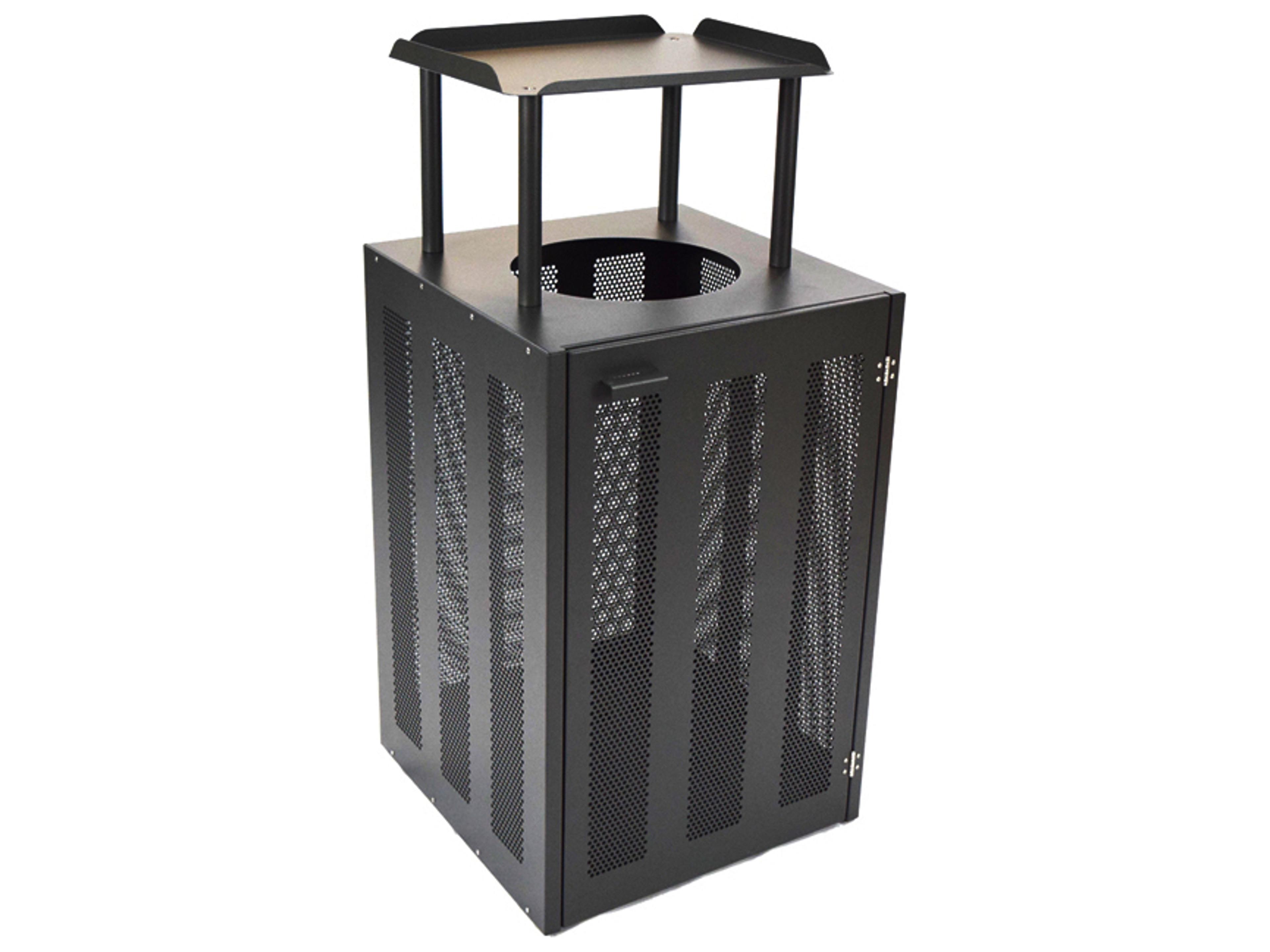 Dado Steel Iron Litter Bin