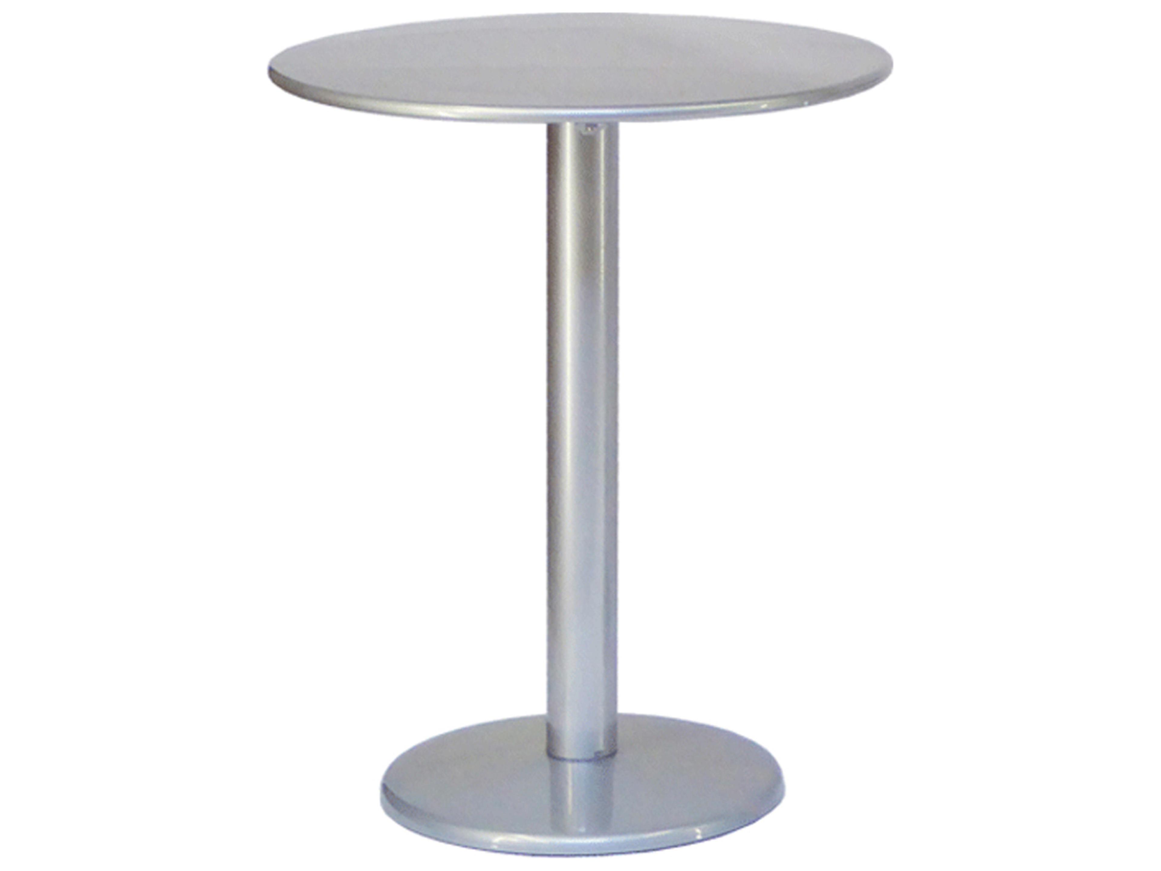 Bistro Steel Round Outdoor Patio Bistro Table