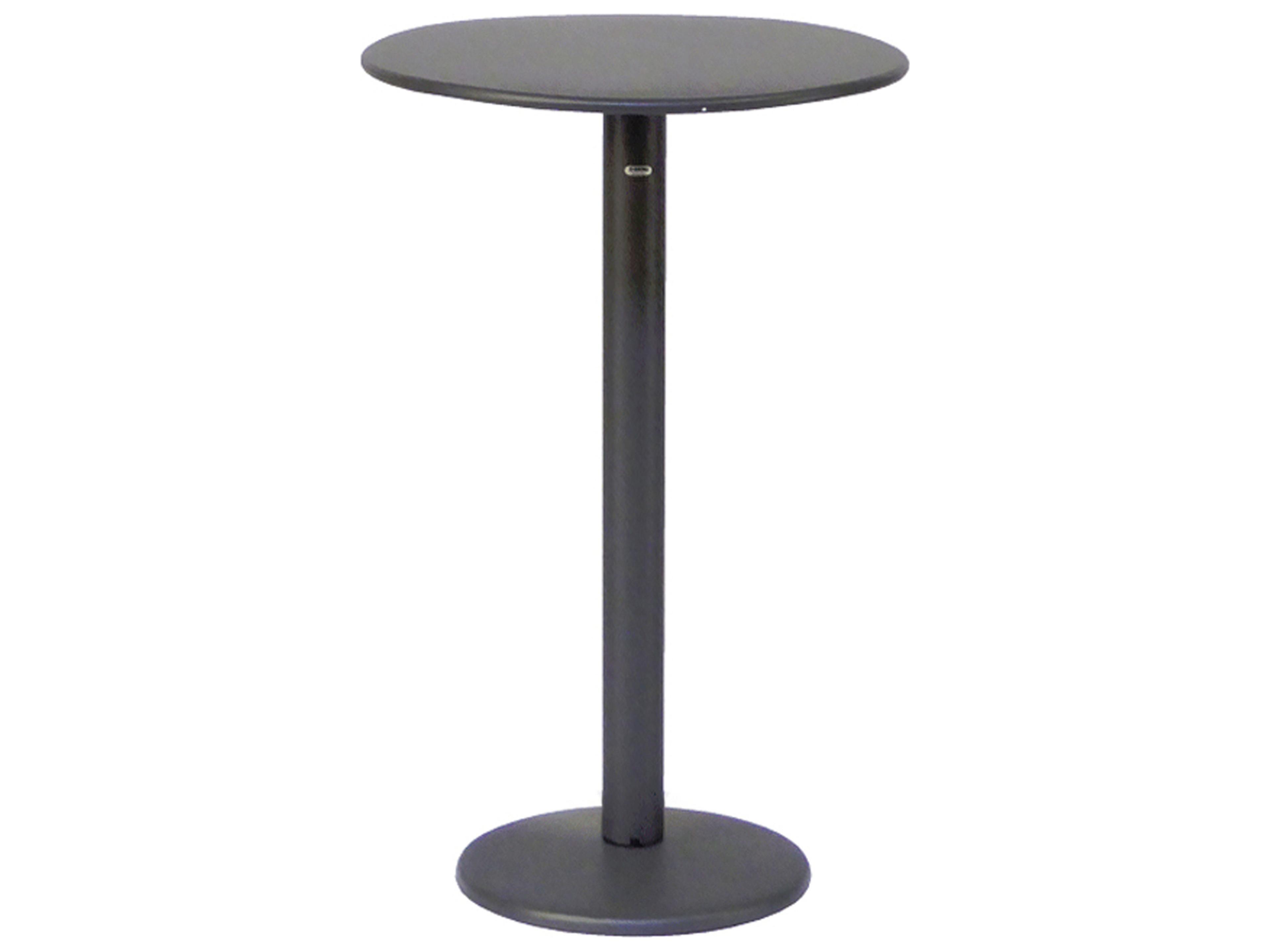 EMU Bistro Steel Round Outdoor Bar Table
