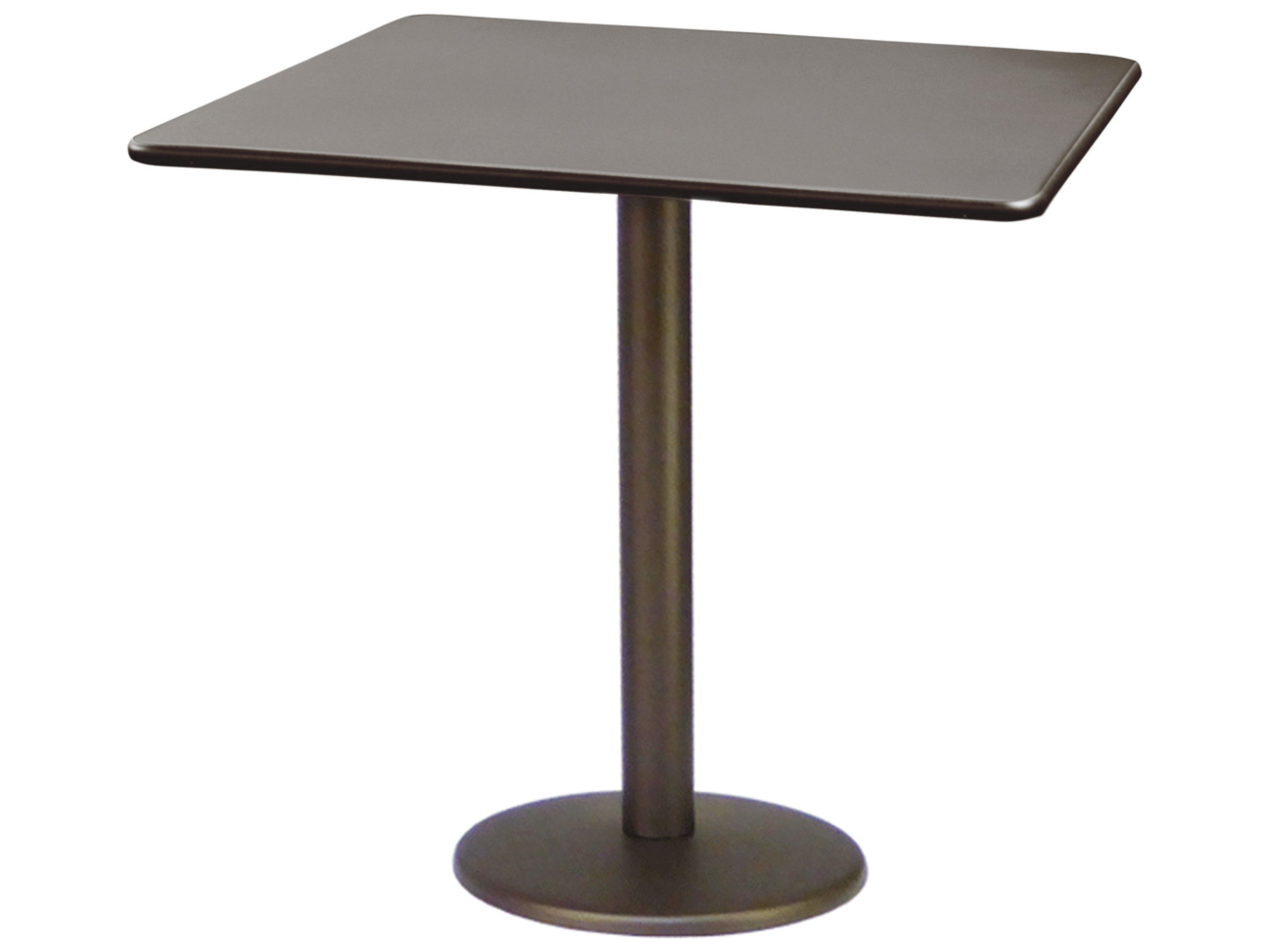 EMU Bistro Steel Square Patio Bistro Table