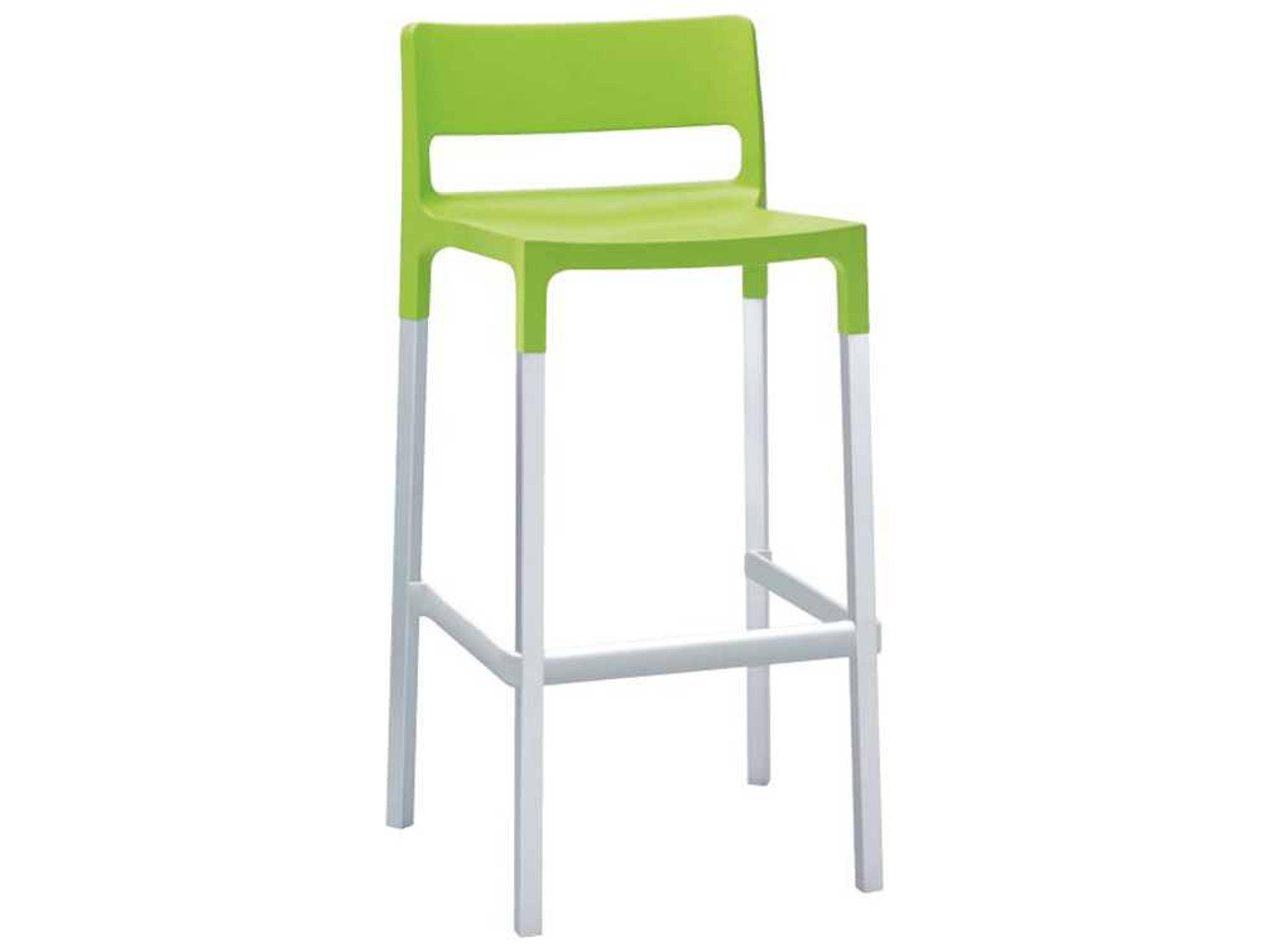 Olly Resin / Aluminum Stacking Outdoor Bar Stool