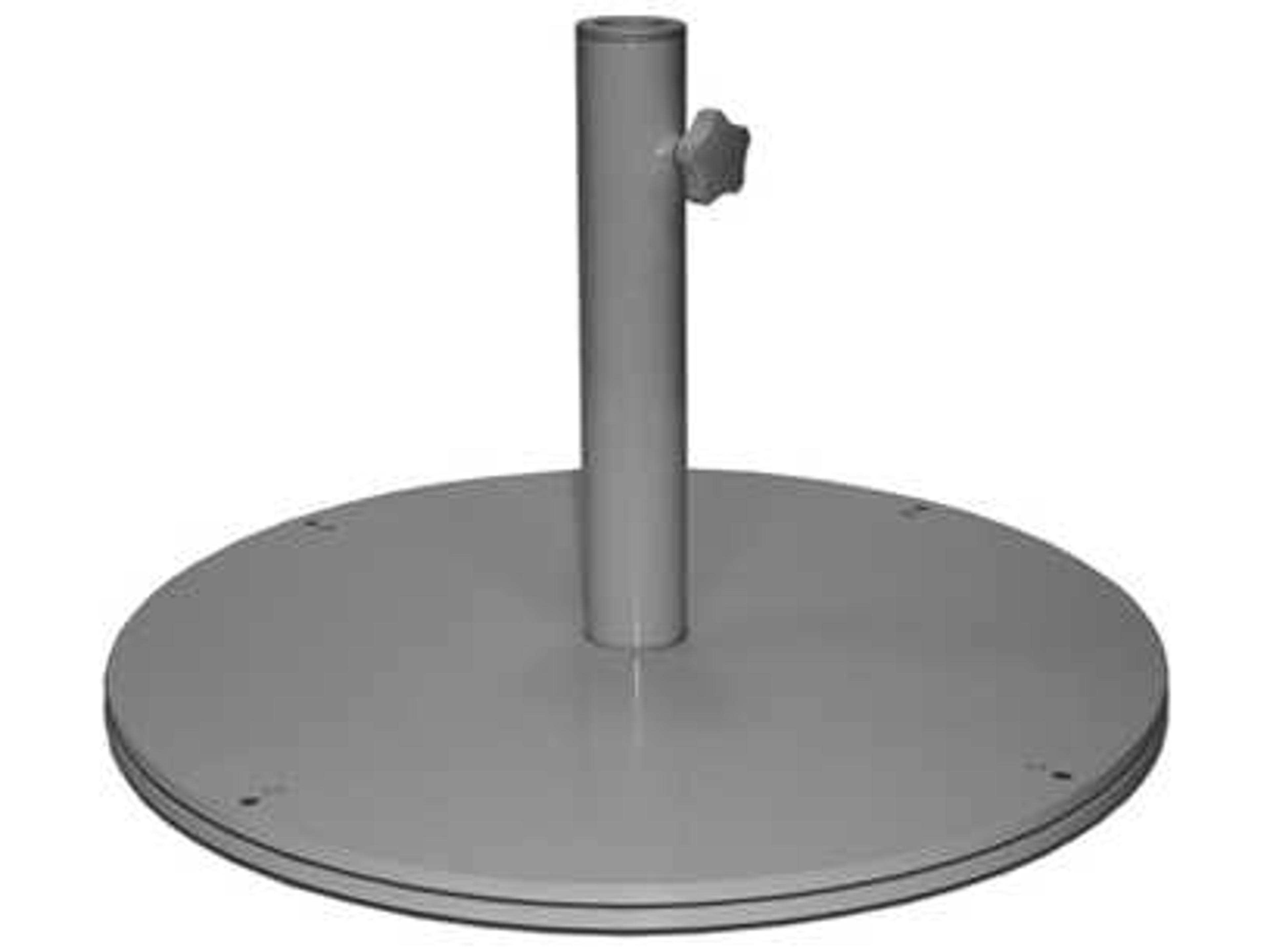 Shade 105lbs Steel Umbrella Base - up to 2 diameter pole