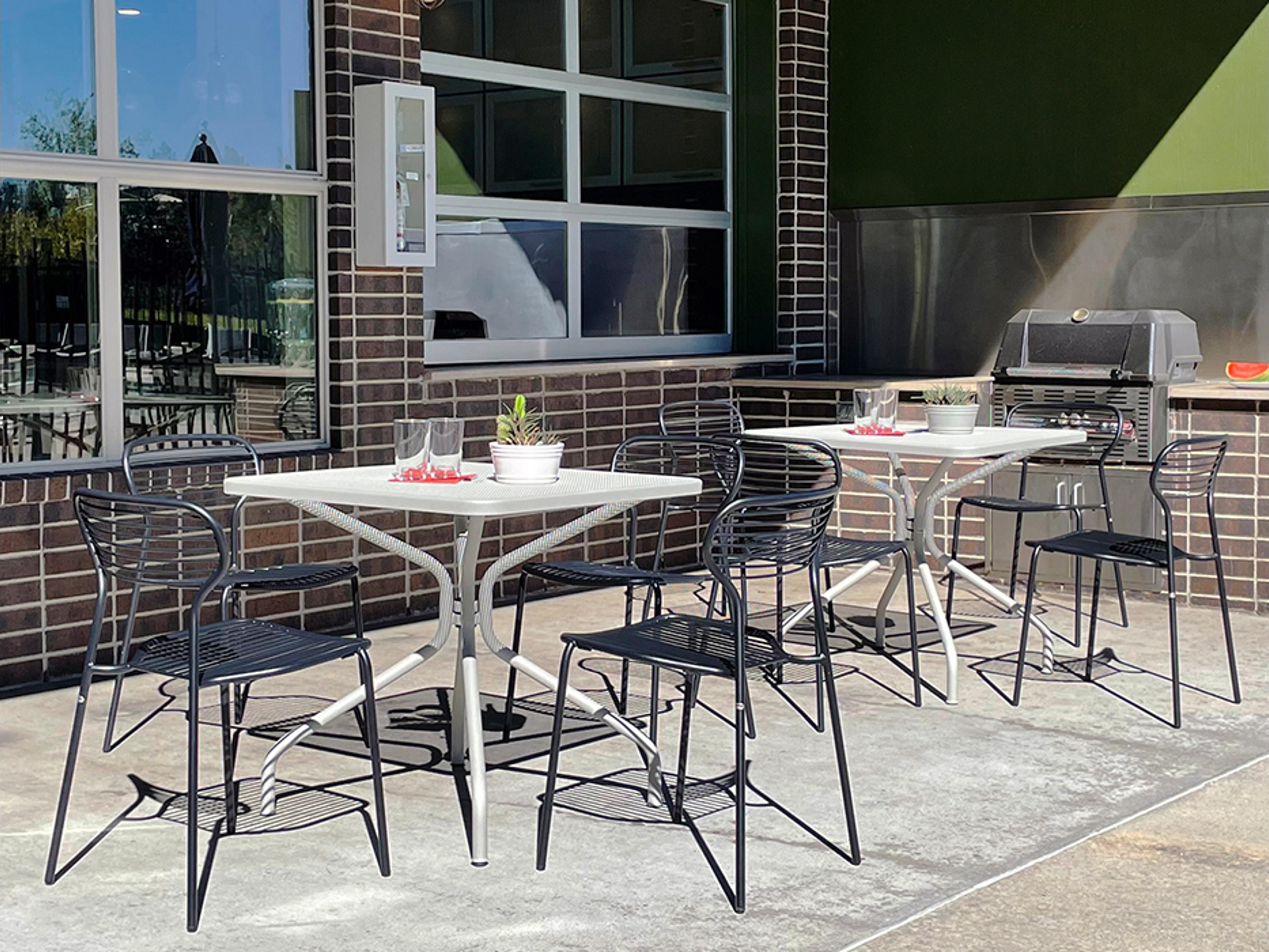 Apero Steel Outdoor Dining Set