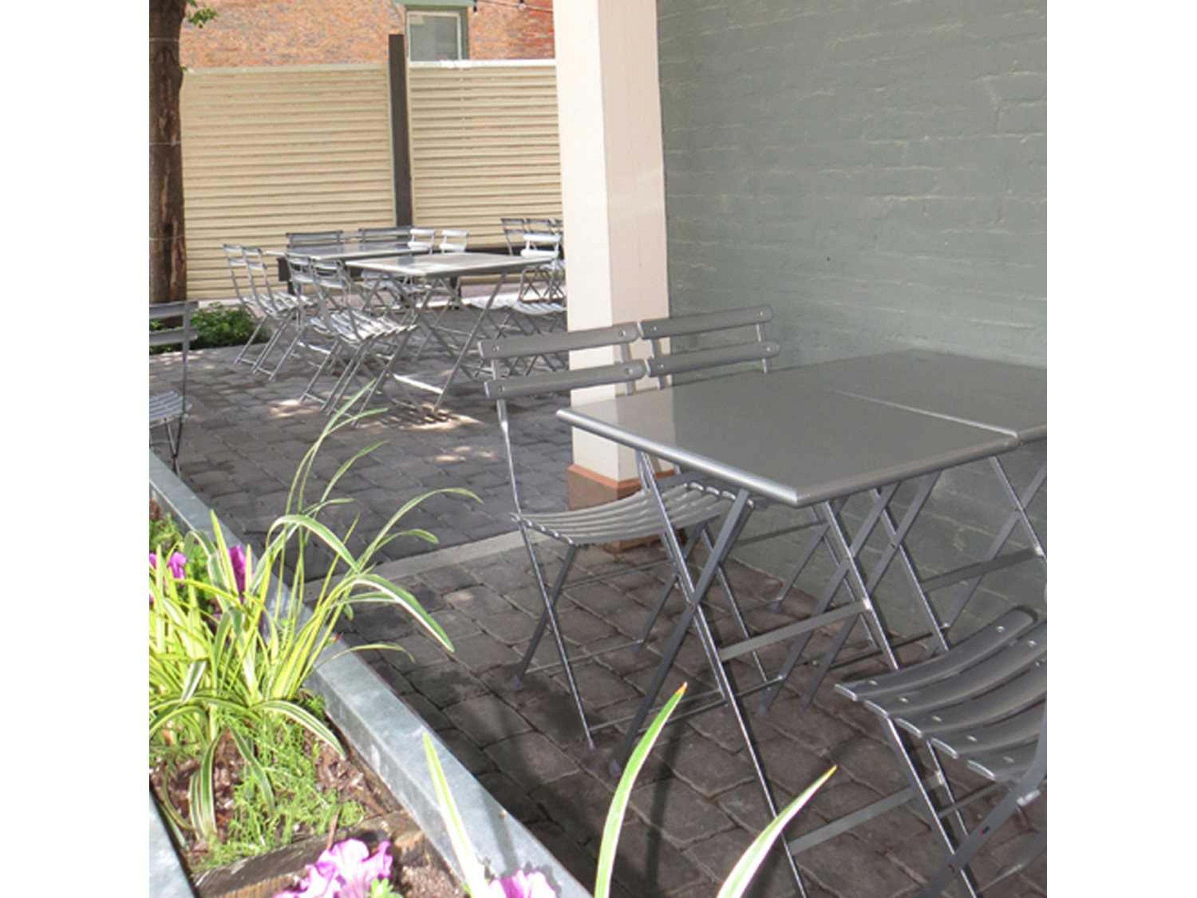 Arc En Ciel Steel Outdoor Dining Set