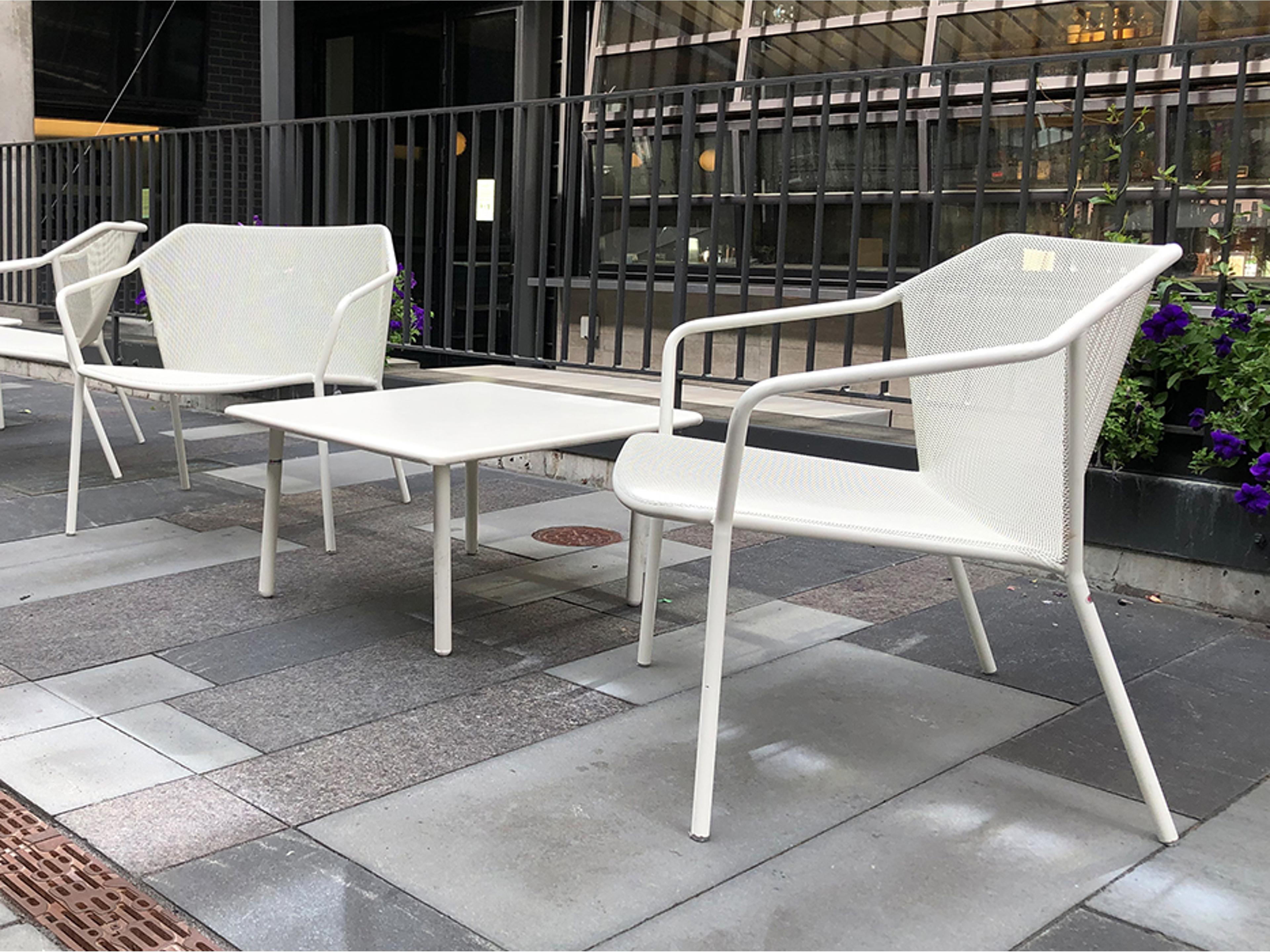 Darwin Steel Metal Outdoor Lounge Set
