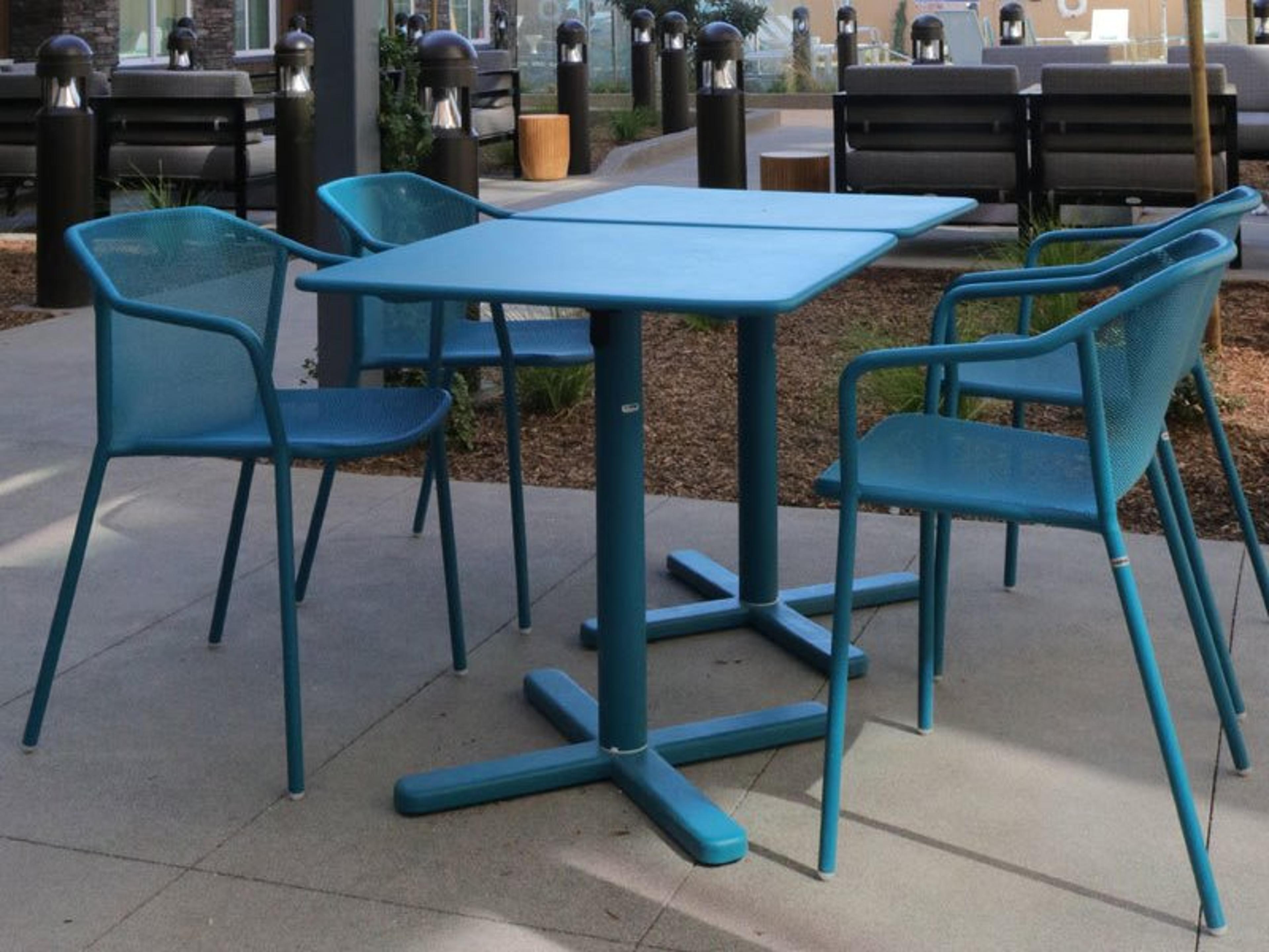 Darwin Steel Outdoor Patio Dining Set