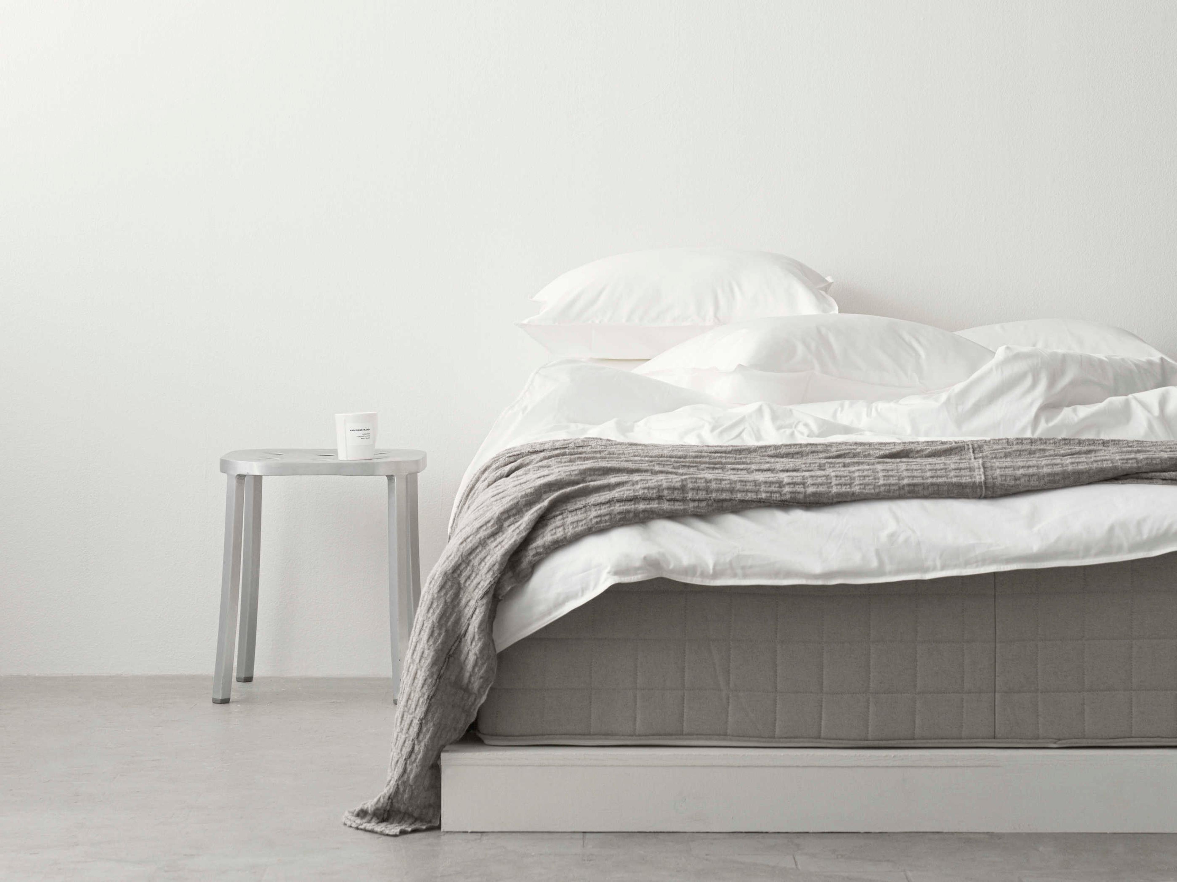 Emeco By Jasper Morrison Brushed Aluminum Silver Accent Stool