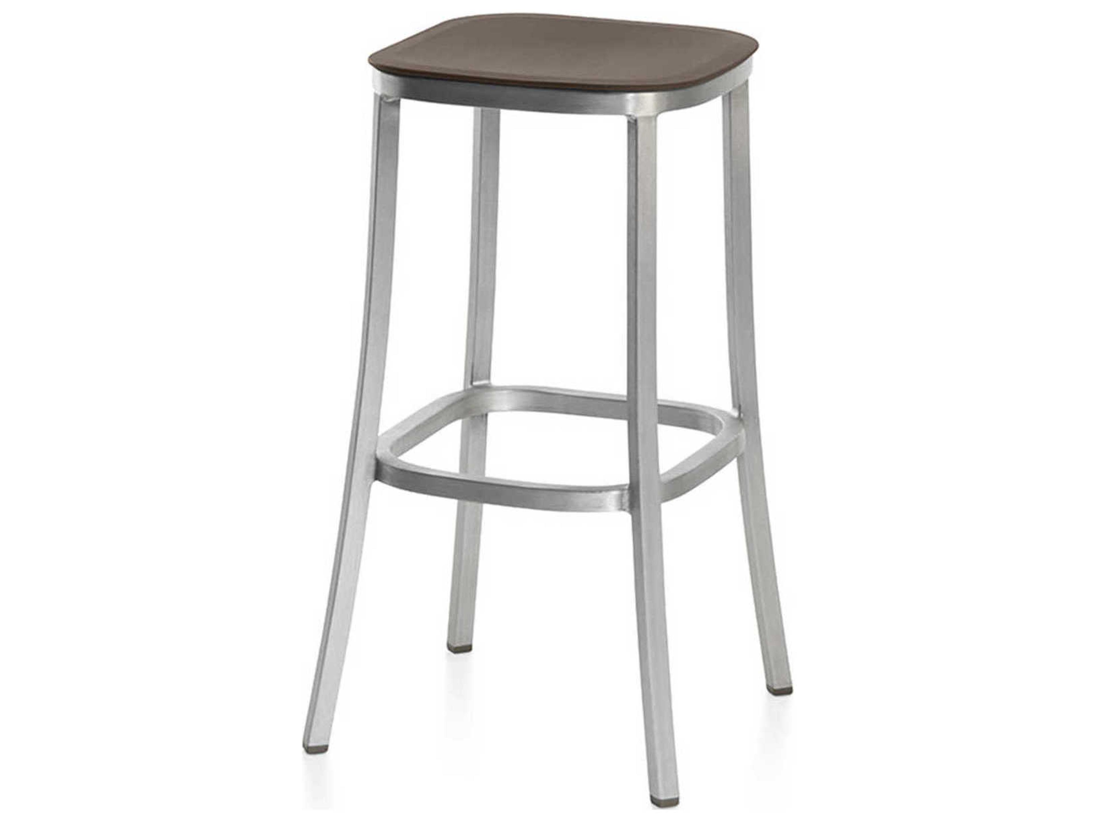 Emeco By Jasper Morrison Solid Wood Bar Stool