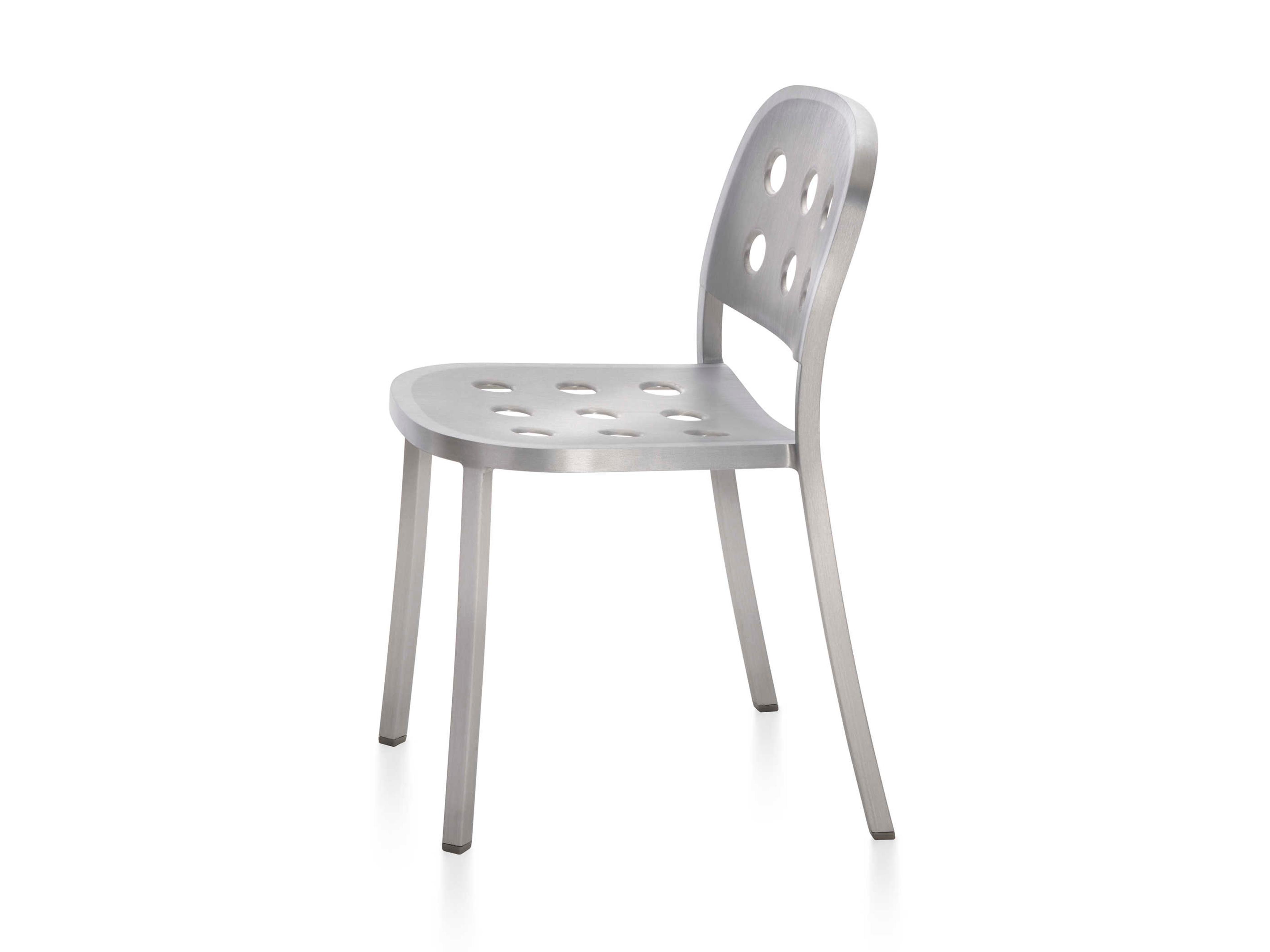 Emeco By Jasper Morrison Silver Side Dining Chair