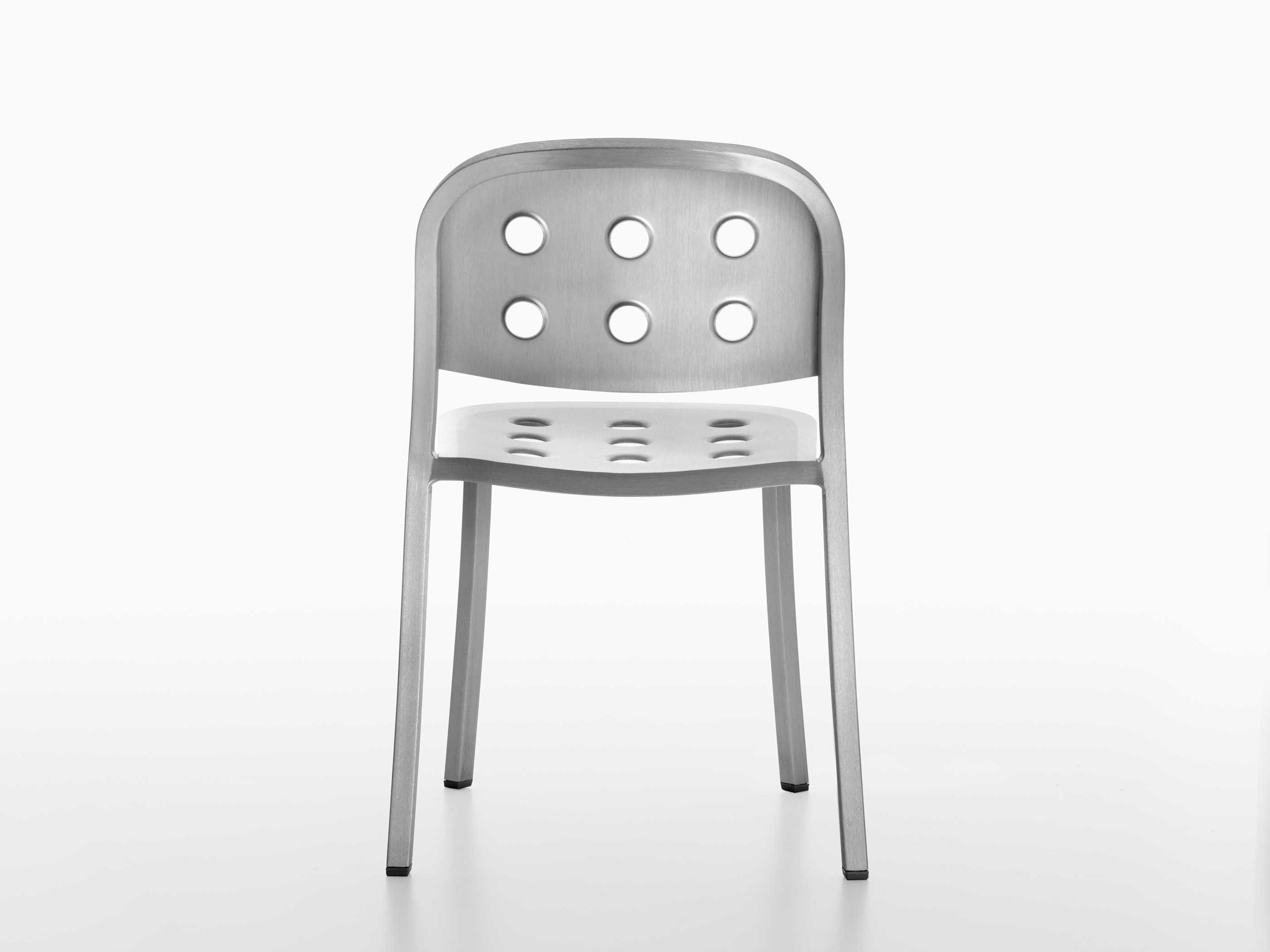 Emeco By Jasper Morrison Silver Side Dining Chair