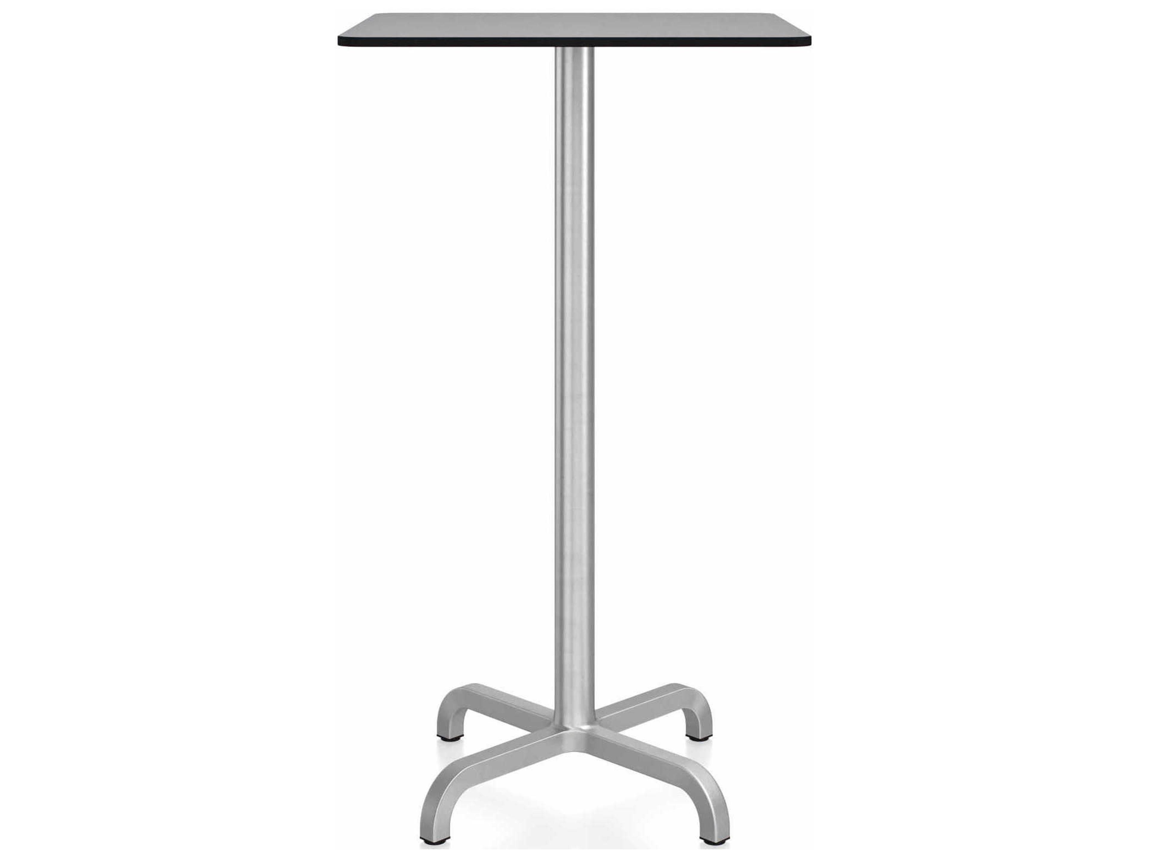 Emeco 20-06 By Norman Foster Square Wood Bar Table