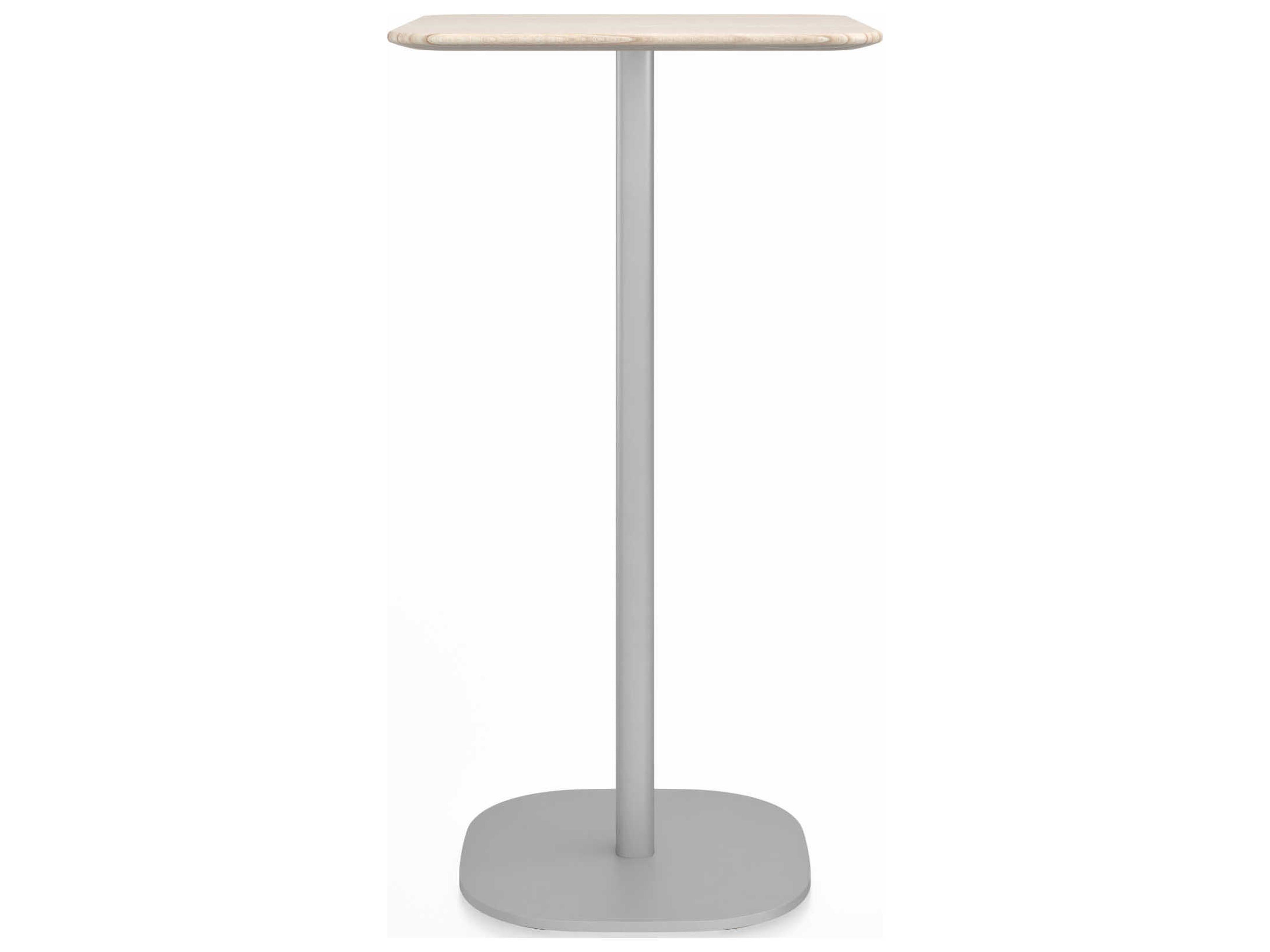 Emeco Flat Base Jasper Morrison Rectangular Wood Bar Table