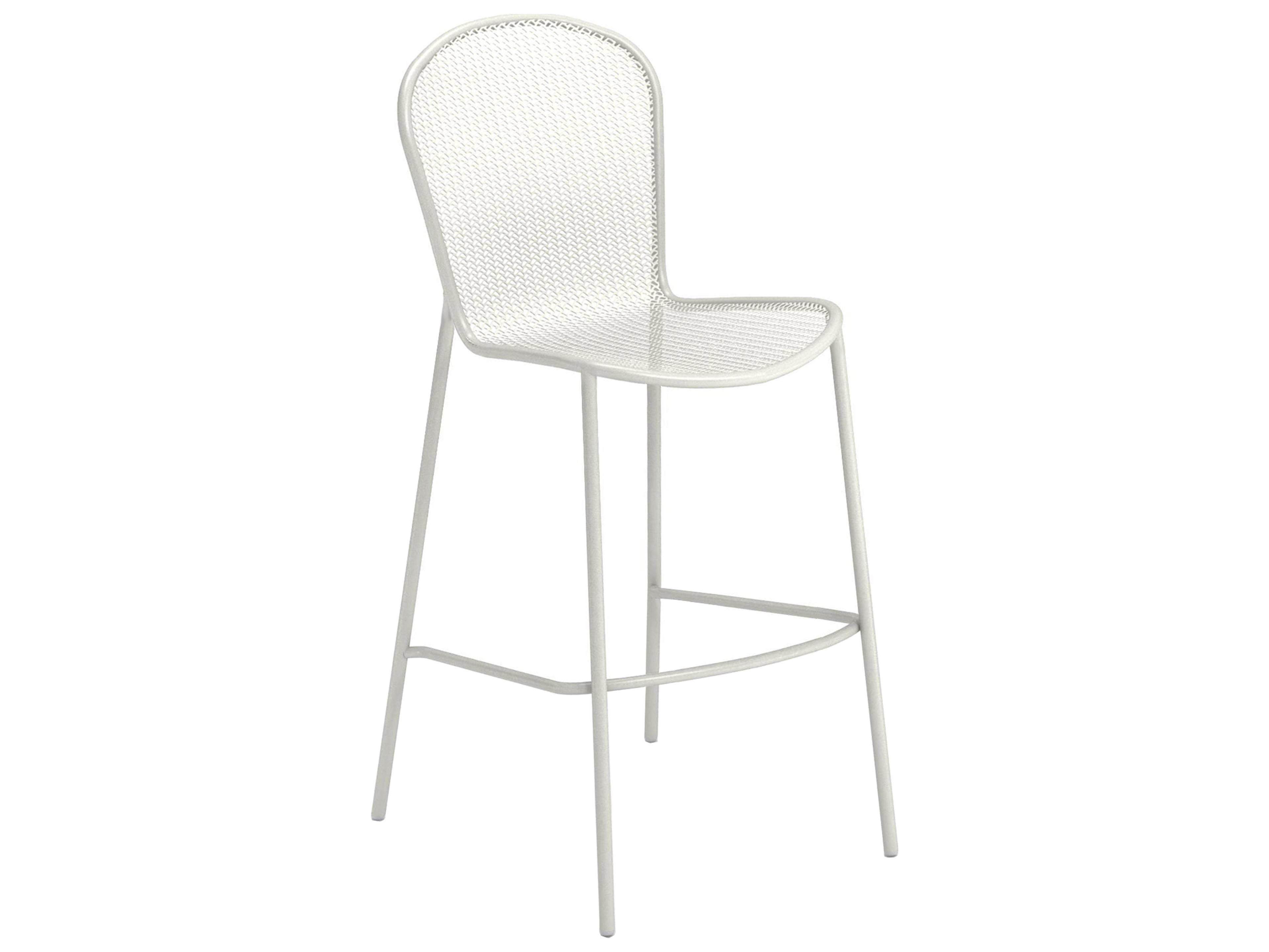 Ronda Steel Mesh Stackable Outdoor Bar Stool