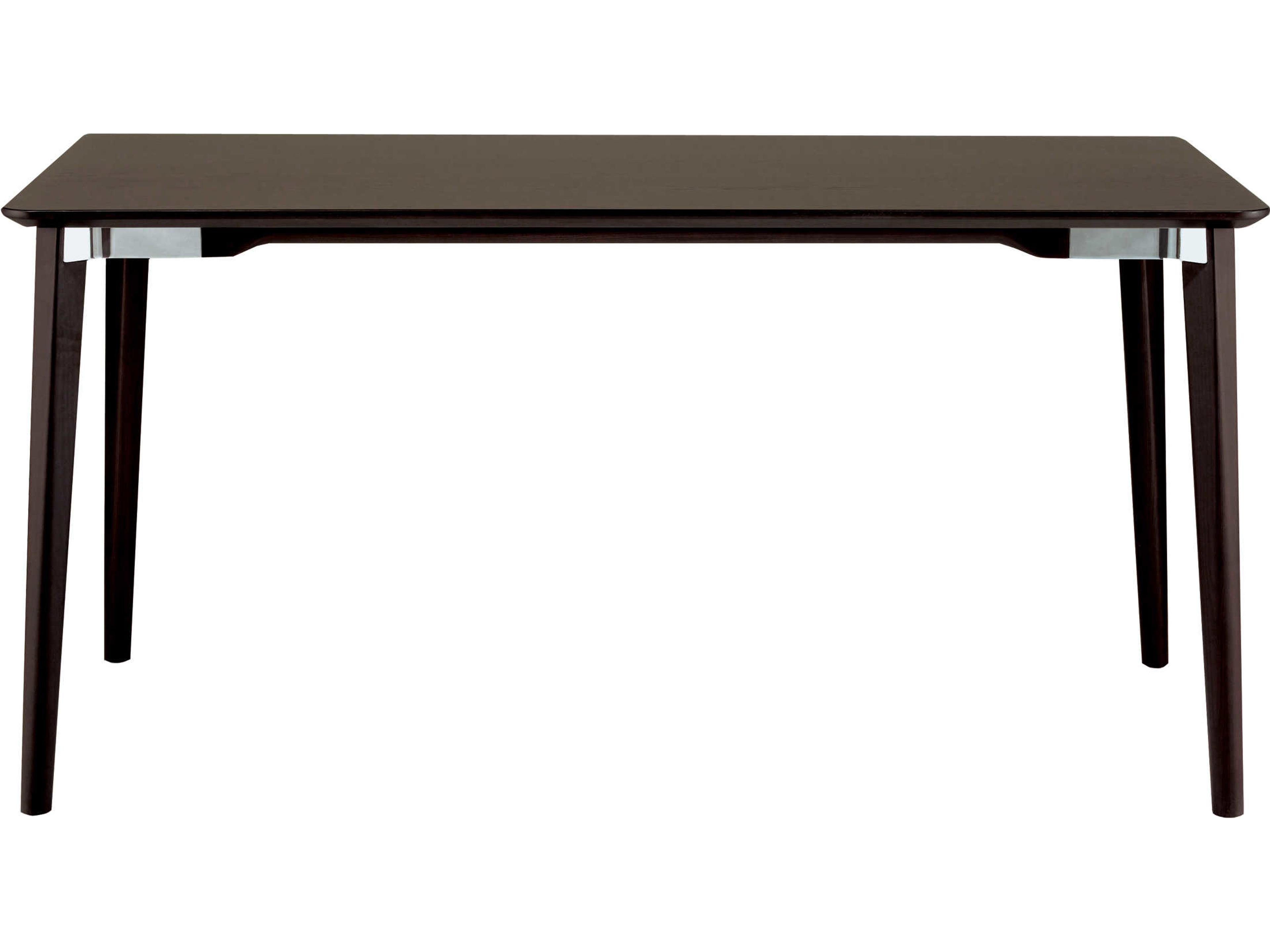 Emeco Lancaster By Michael Young Rectangular Wood Dark Grey Ash Dining Table