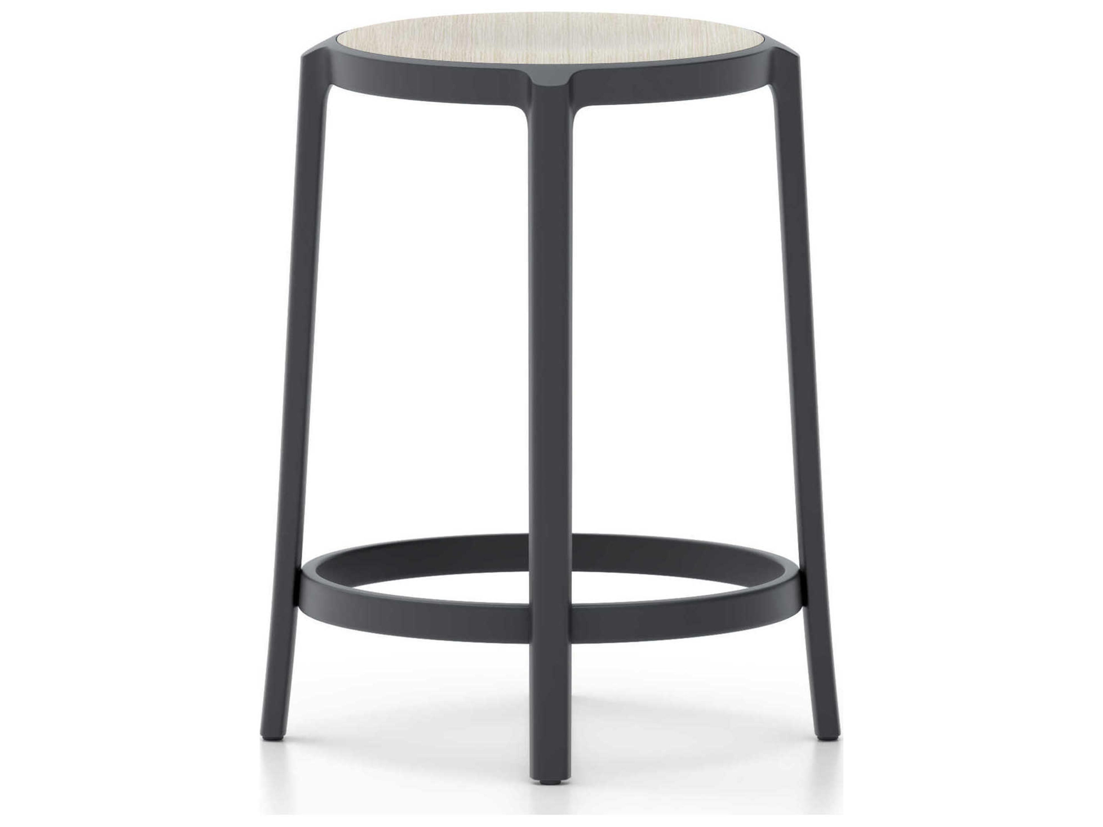 Emeco On & By Ply Wood Barber Osgerby Counter Stool