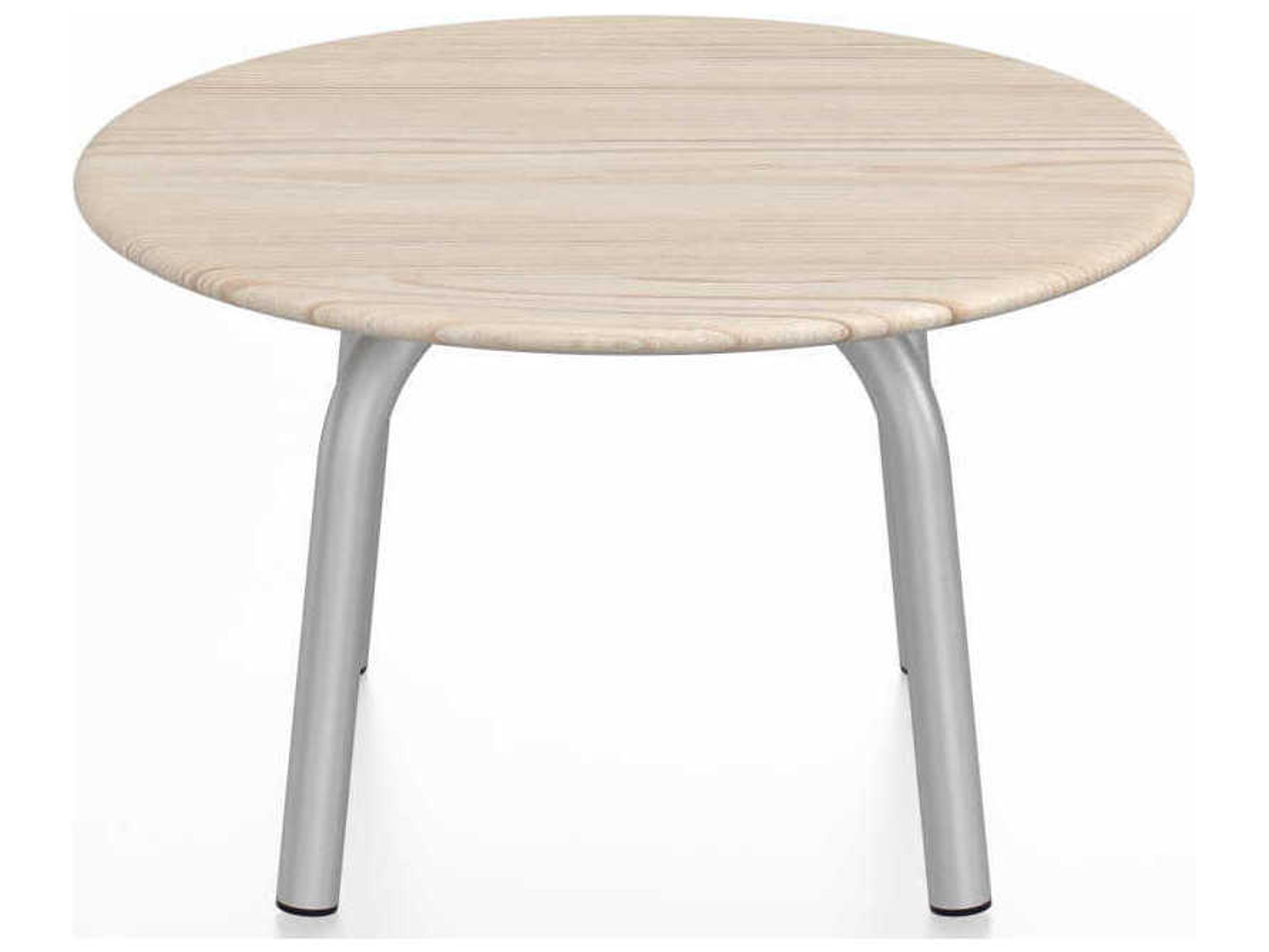 Emeco Parrish By Konstantin Grcic Round Wood Coffee Table