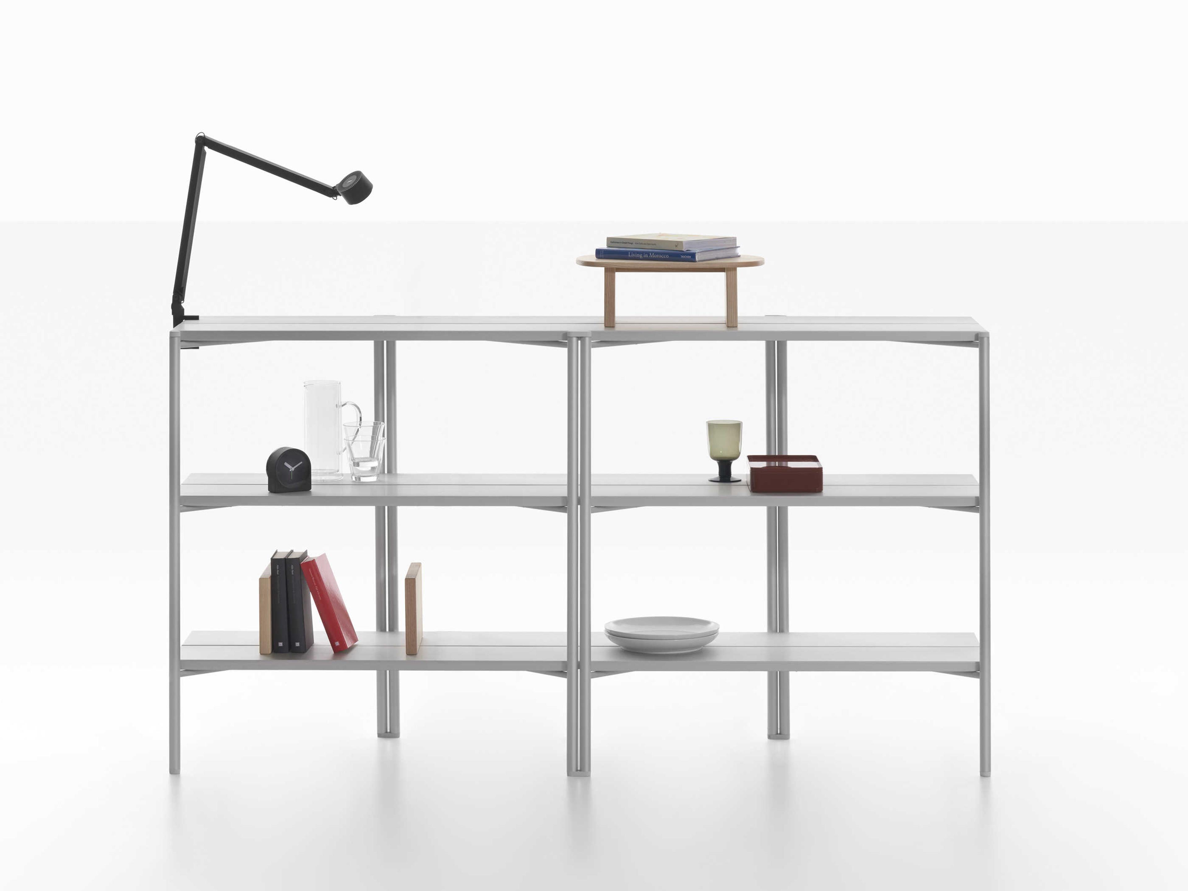 Emeco Run By Sam Hecht And Kim Colin Rectangular Metal Aluminum Anodized Console Table
