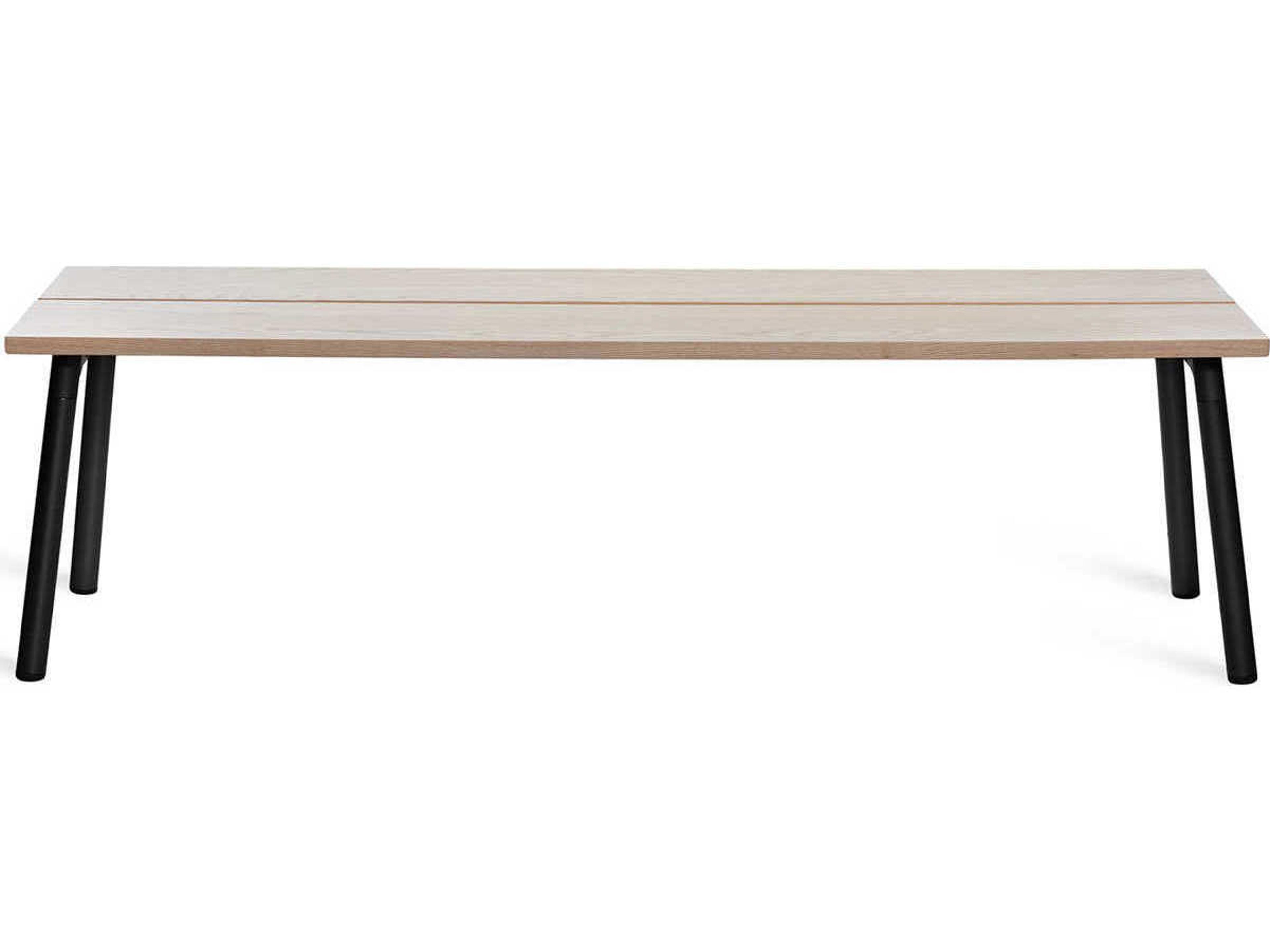 Emeco Run By Sam Hecht And Kim Colin Black Accent Bench