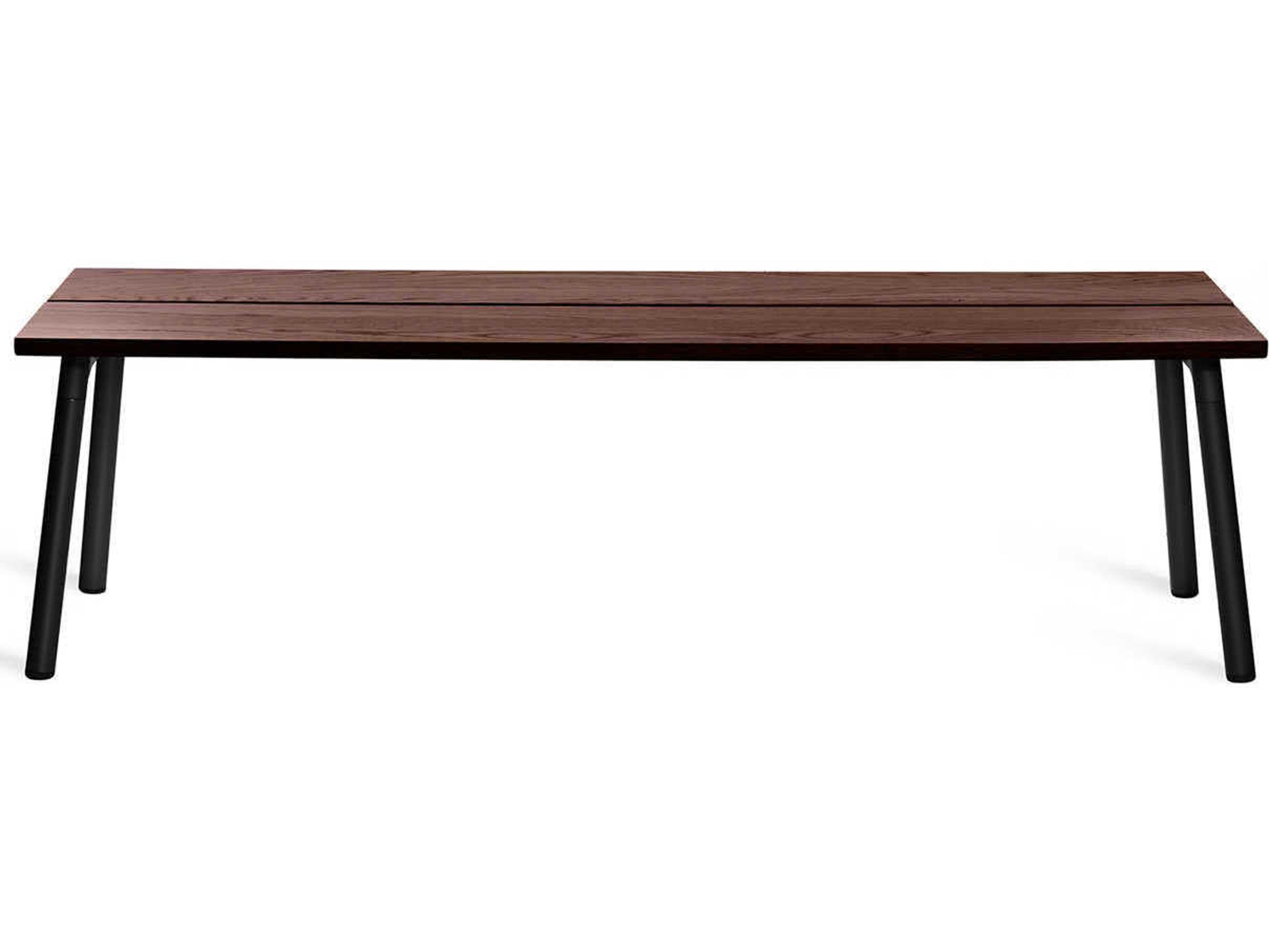 Emeco Run By Sam Hecht And Kim Colin Black Accent Bench