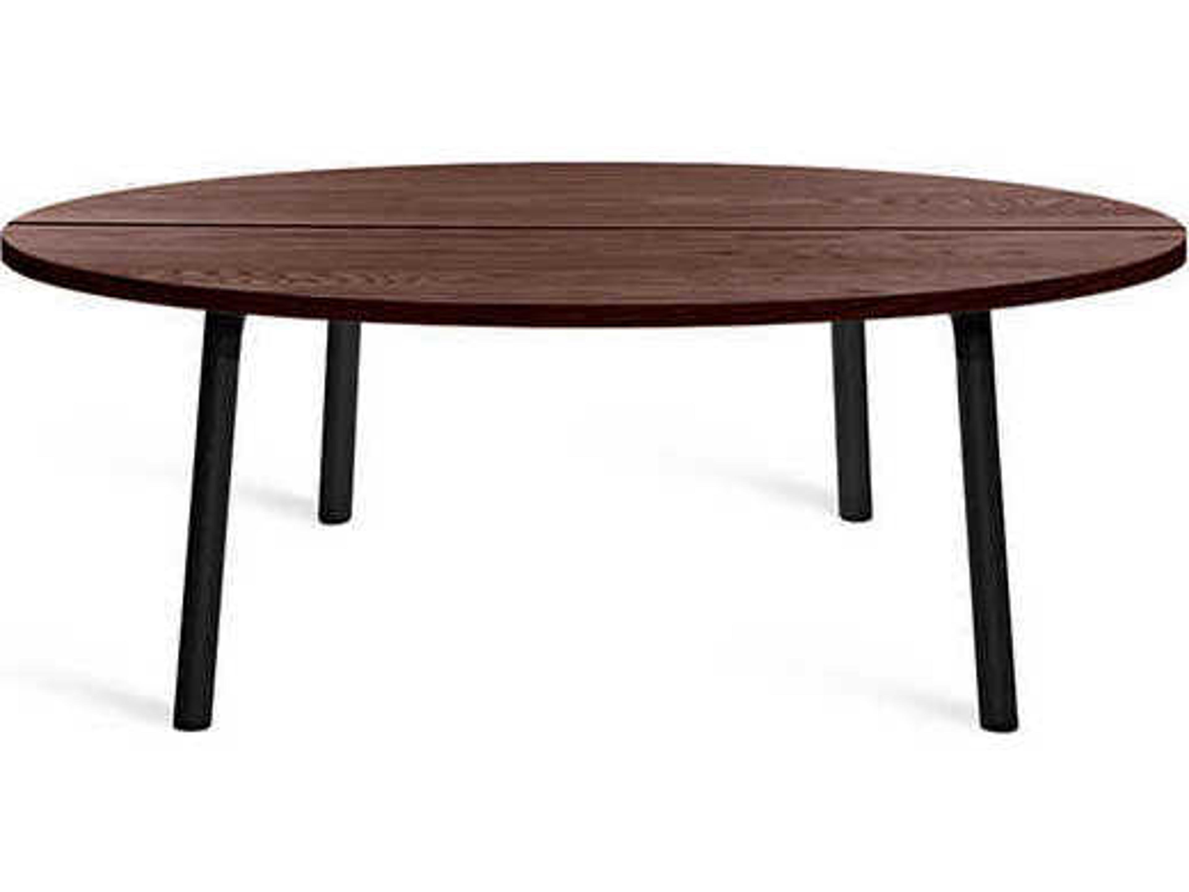 Emeco Run By Sam Hecht And Kim Colin Round Wood Coffee Table