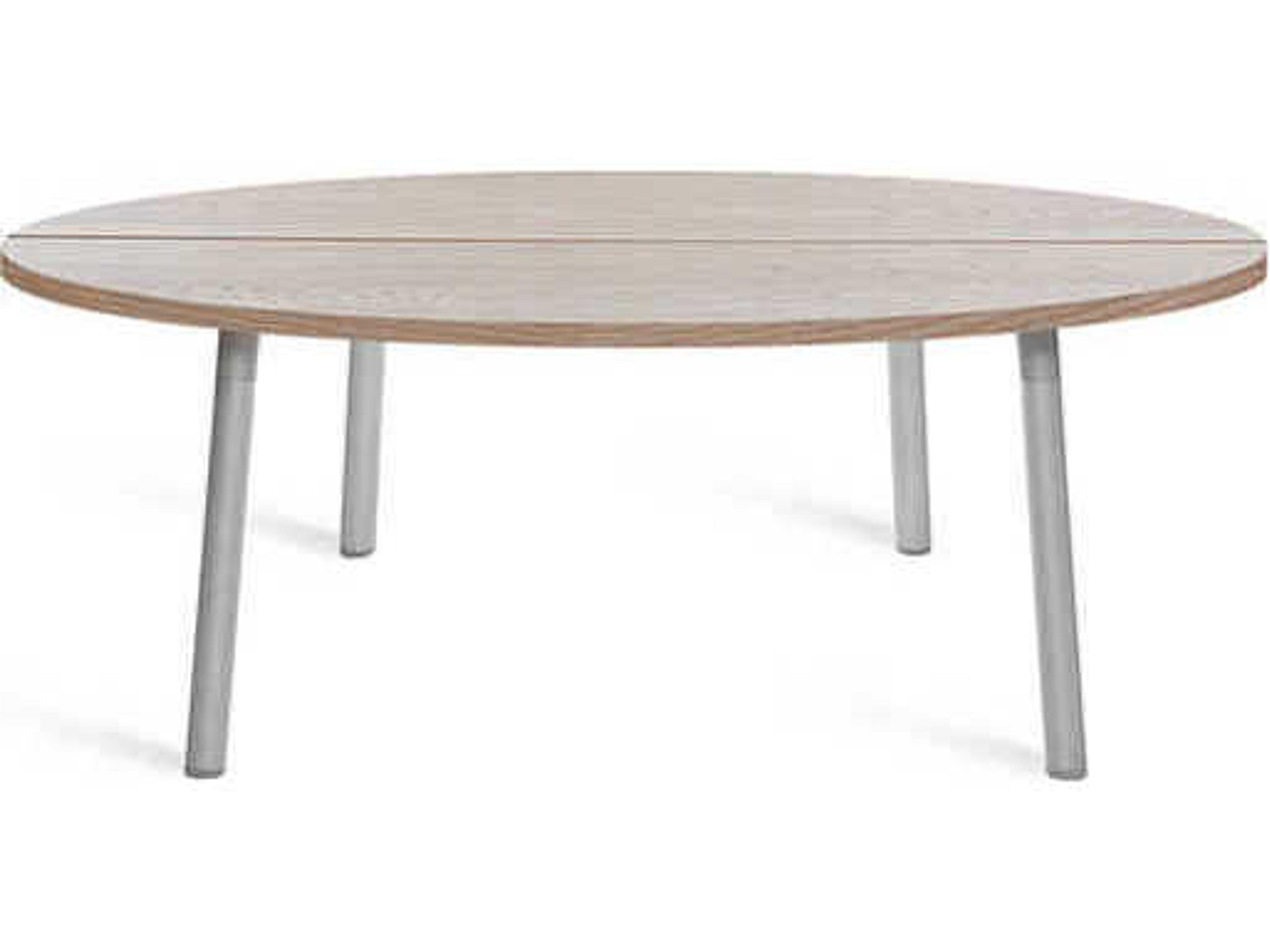 Emeco Run By Sam Hecht And Kim Colin Round Wood Coffee Table