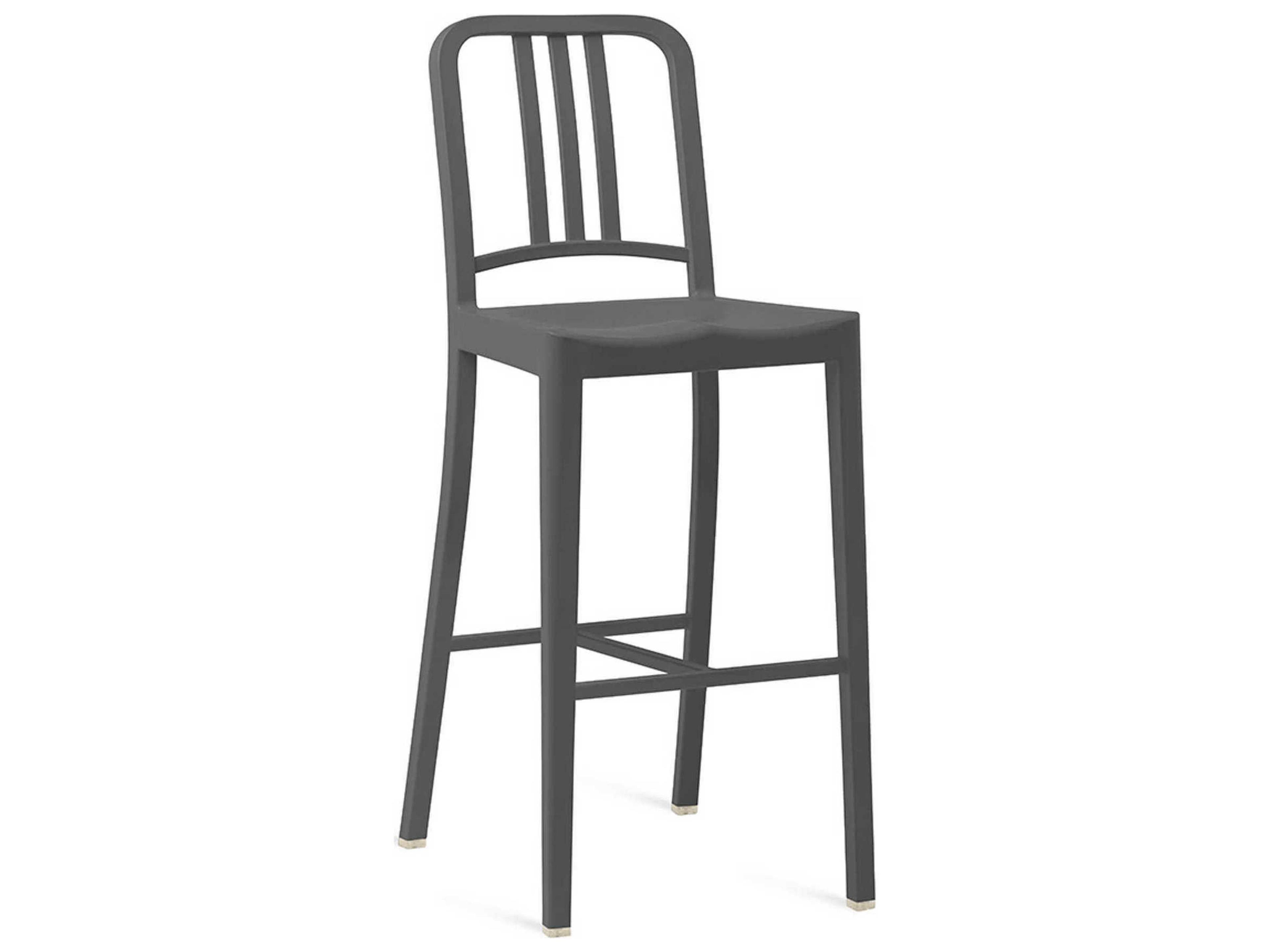 Emeco 111 Navy Collection Side Bar Height Stool