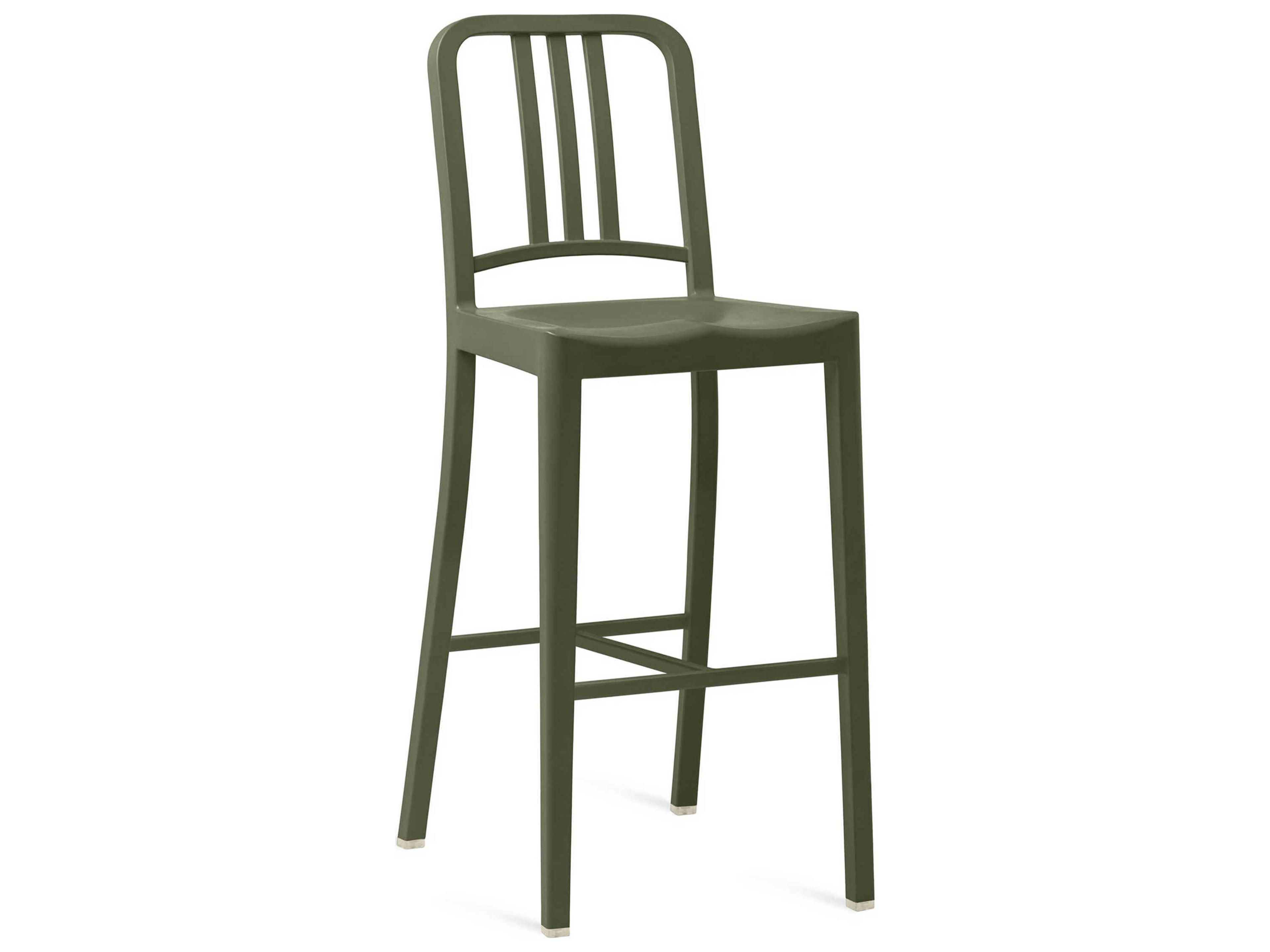 Emeco 111 Navy Collection Side Bar Height Stool
