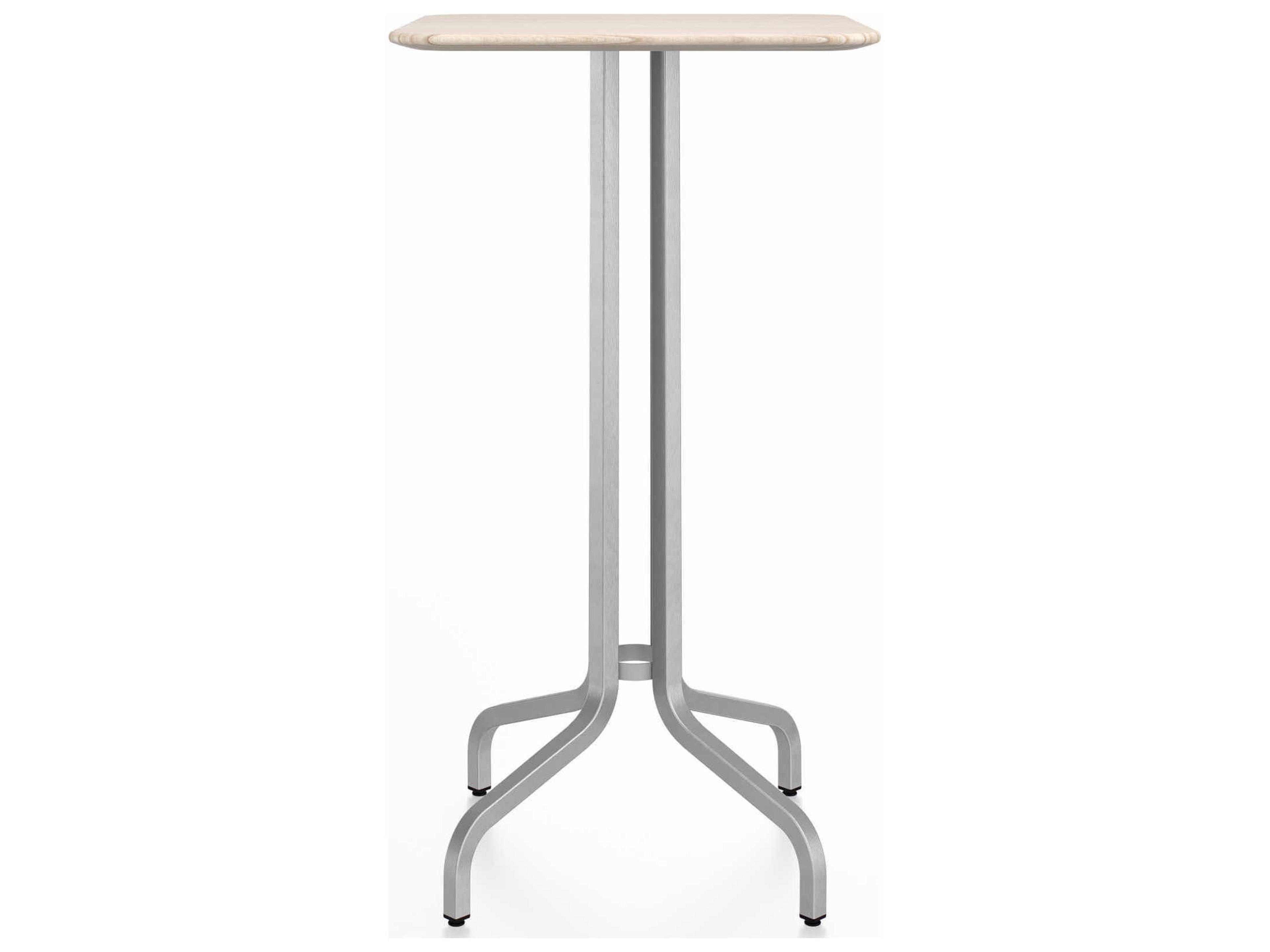 Emeco By Jasper Morrison Square Outdoor Patio Bar Table