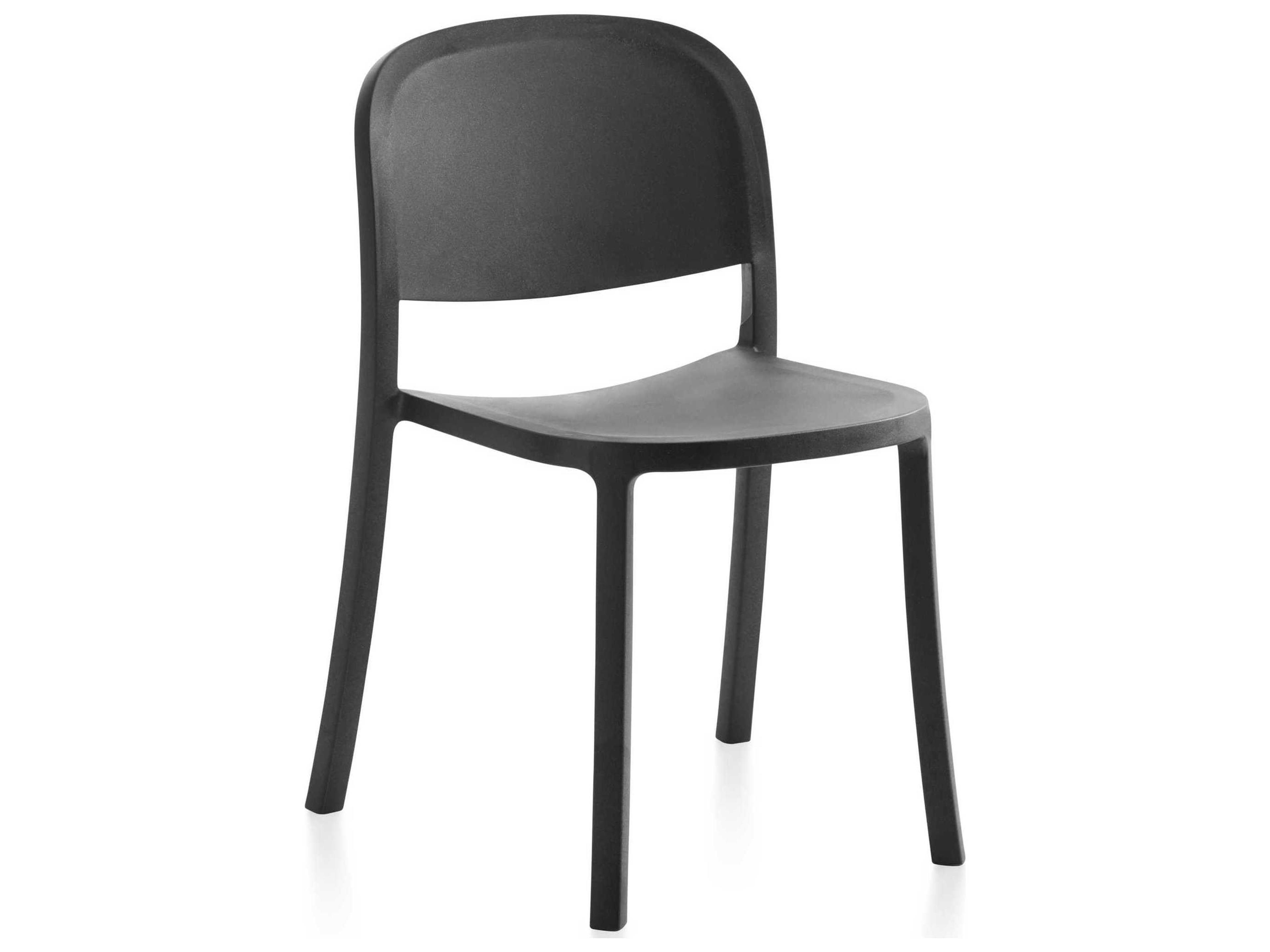 Emeco 1 Inch Reclaimed By Jasper Morrison Side Patio Dining Chair