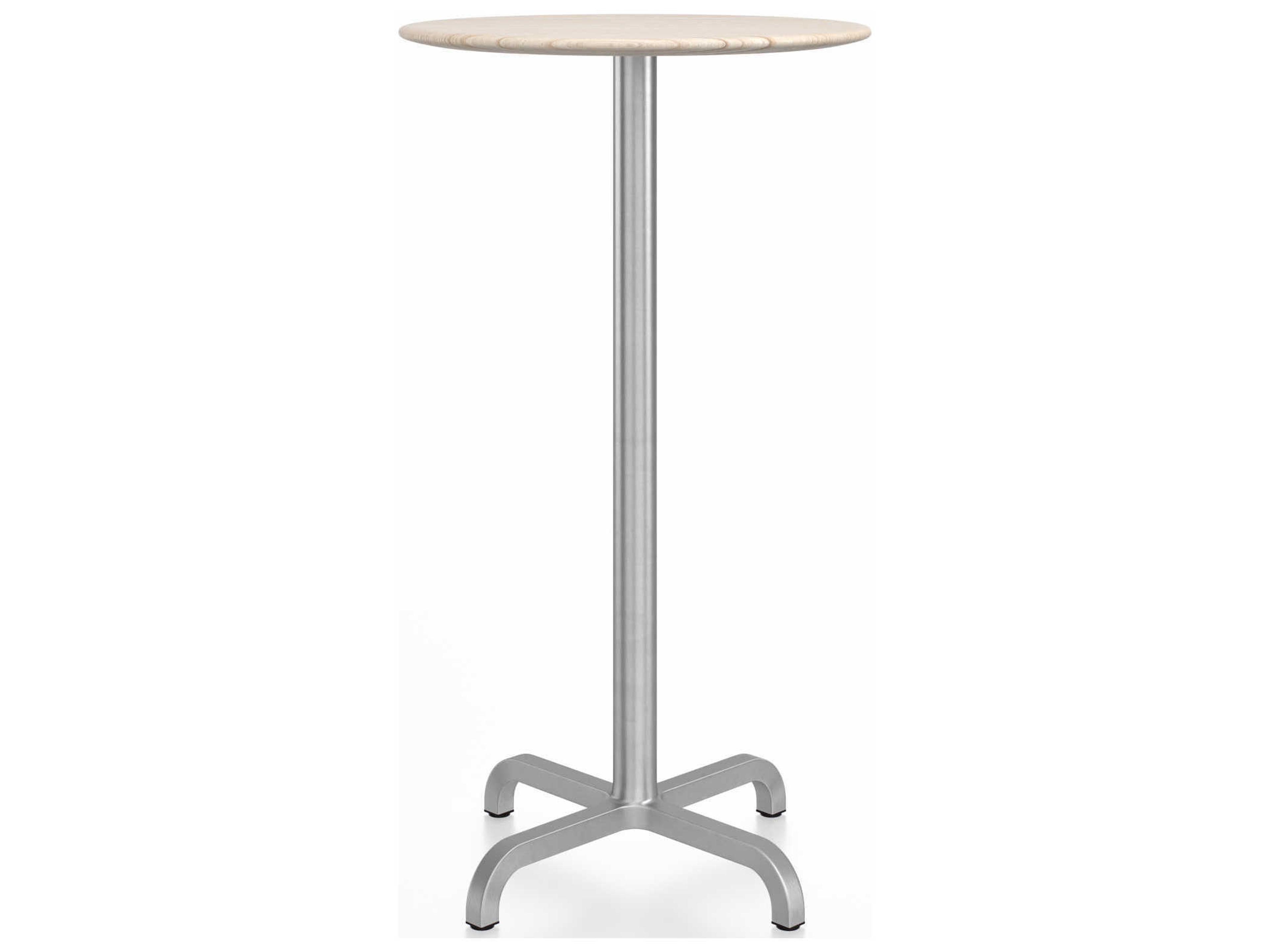 Emeco By Norman Foster Round Outdoor Bar Table