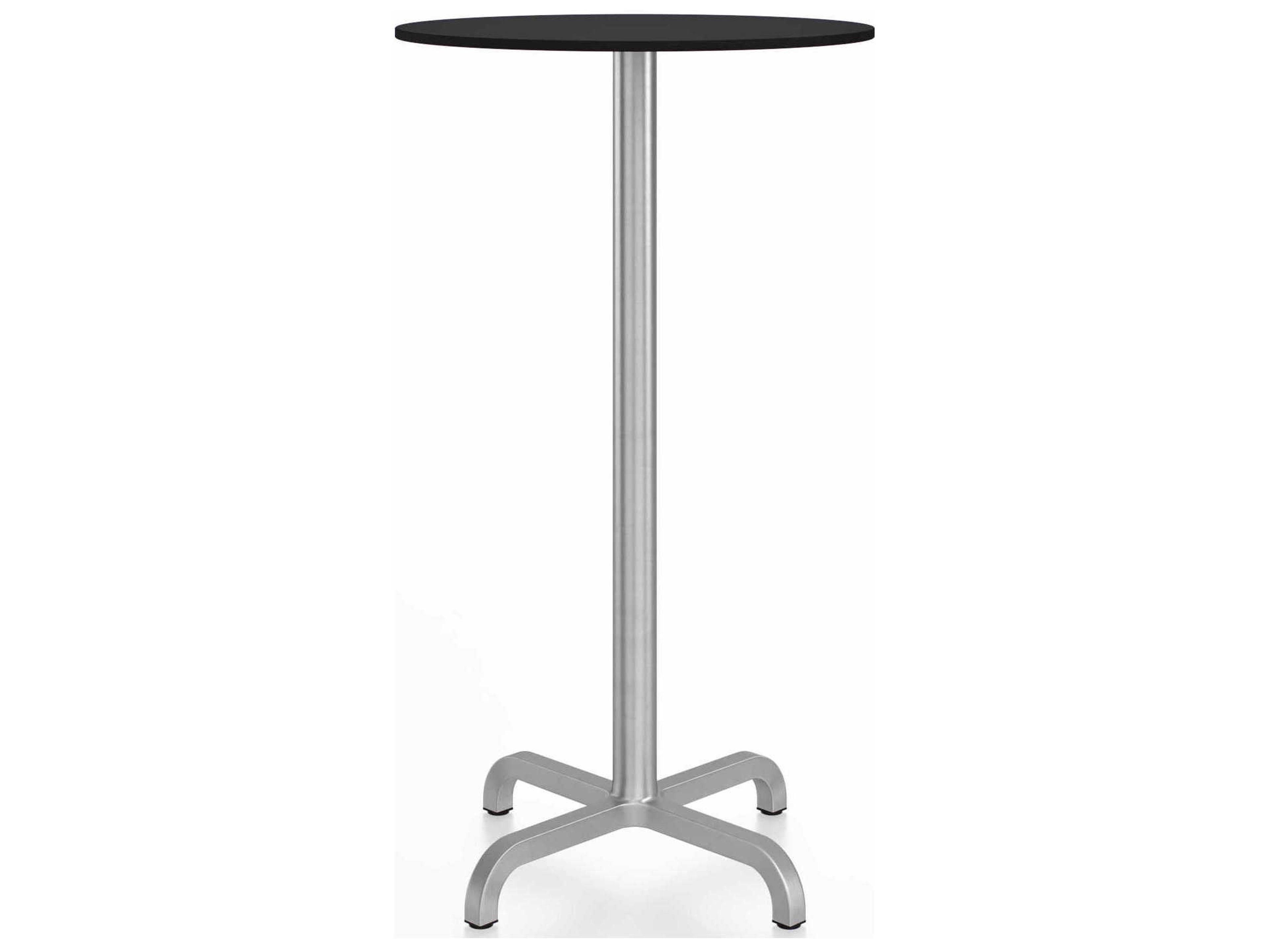 Emeco By Norman Foster Round Outdoor Bar Table