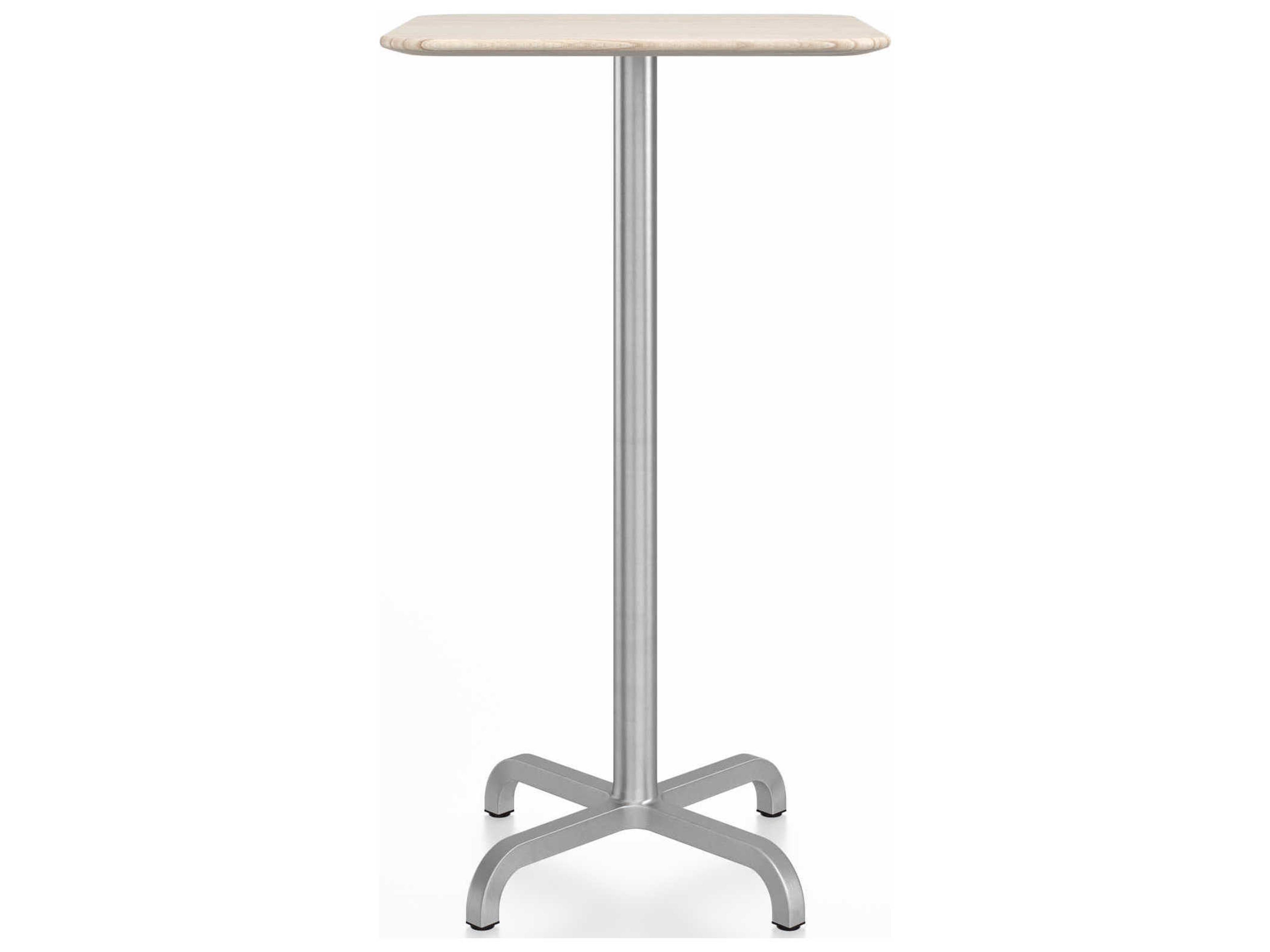 Emeco By Norman Foster Square Outdoor Patio Bar Table