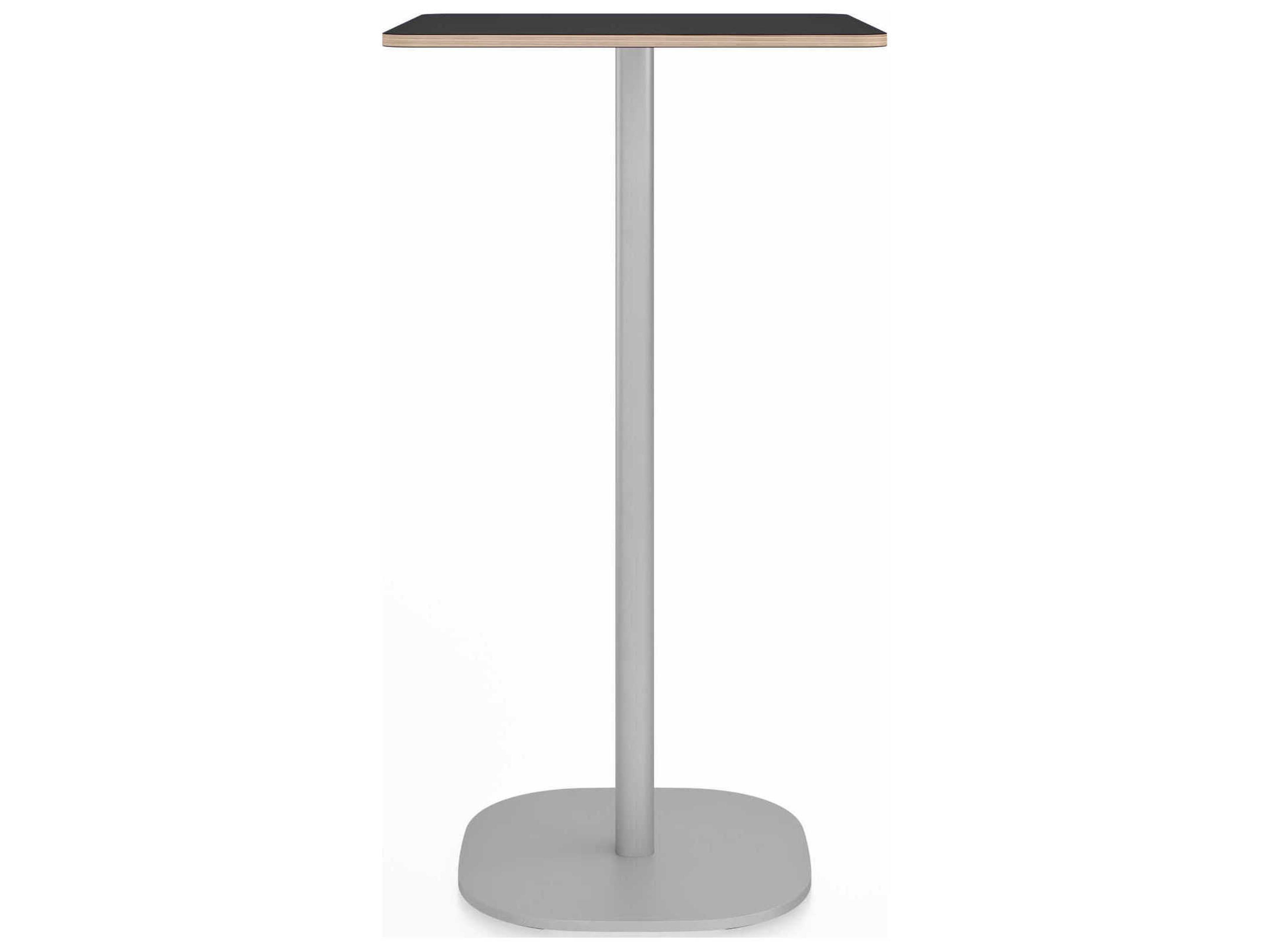 Emeco Table Flat Base By Jasper Morrison Square Bar