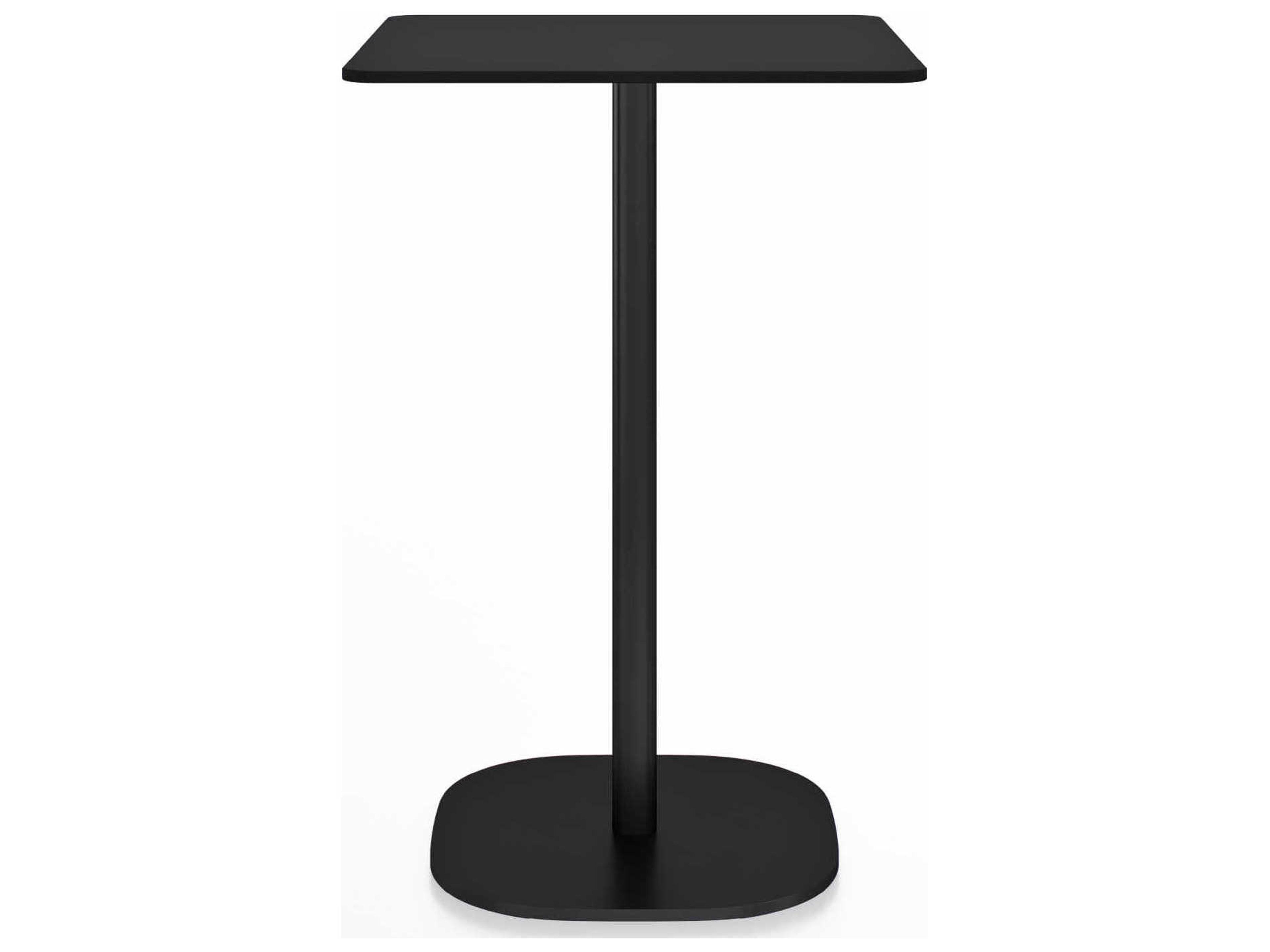 Emeco By Jasper Morrison Square Outdoor Counter Table with Flat Base