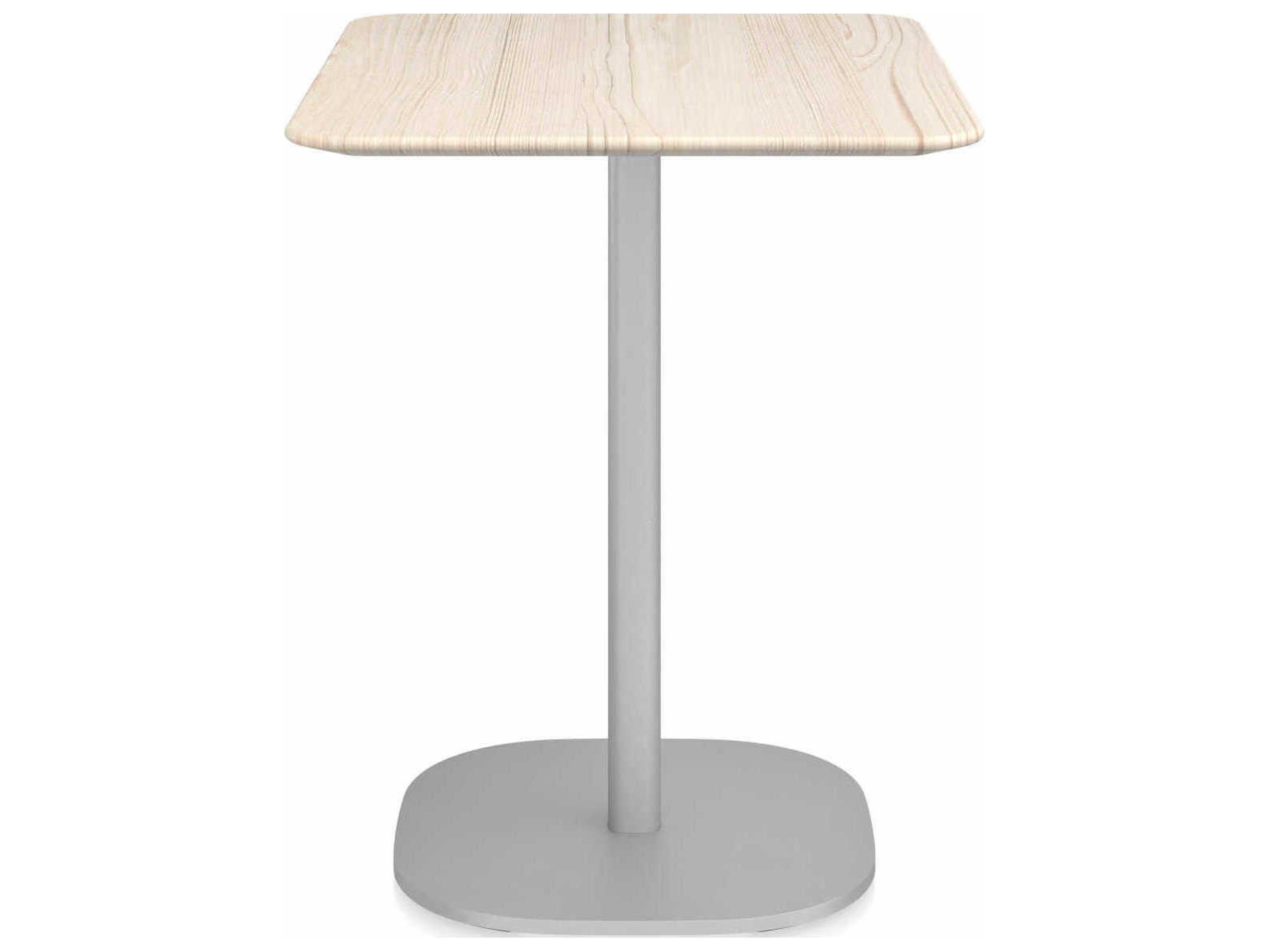 Emeco By Jasper Morrison Rectangular Dining Table with Flat Base