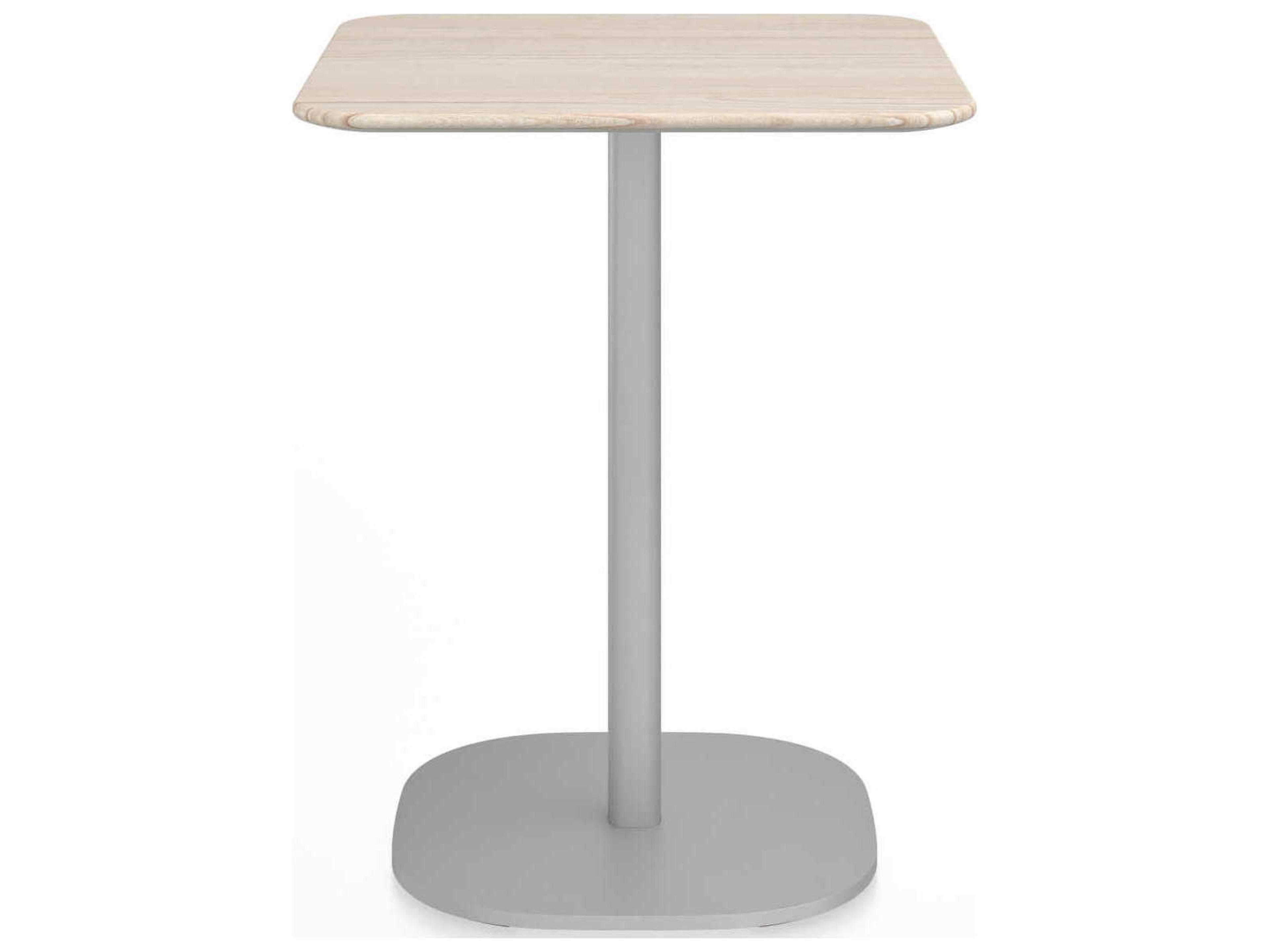 Emeco By Jasper Morrison Square Dining Table with Flat Base