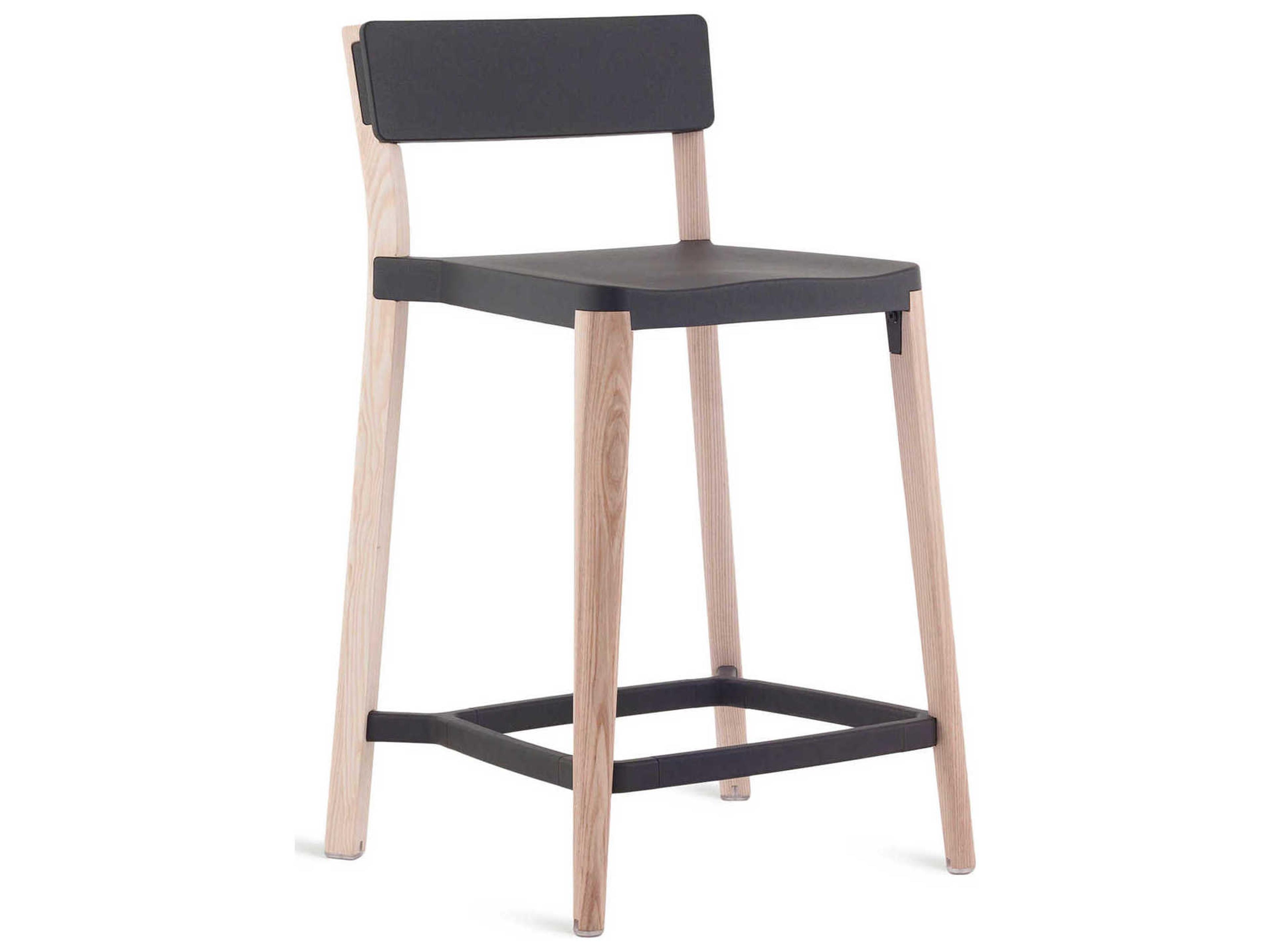 Emeco Outdoor Lancaster By Michael Young Side Counter Height Stool