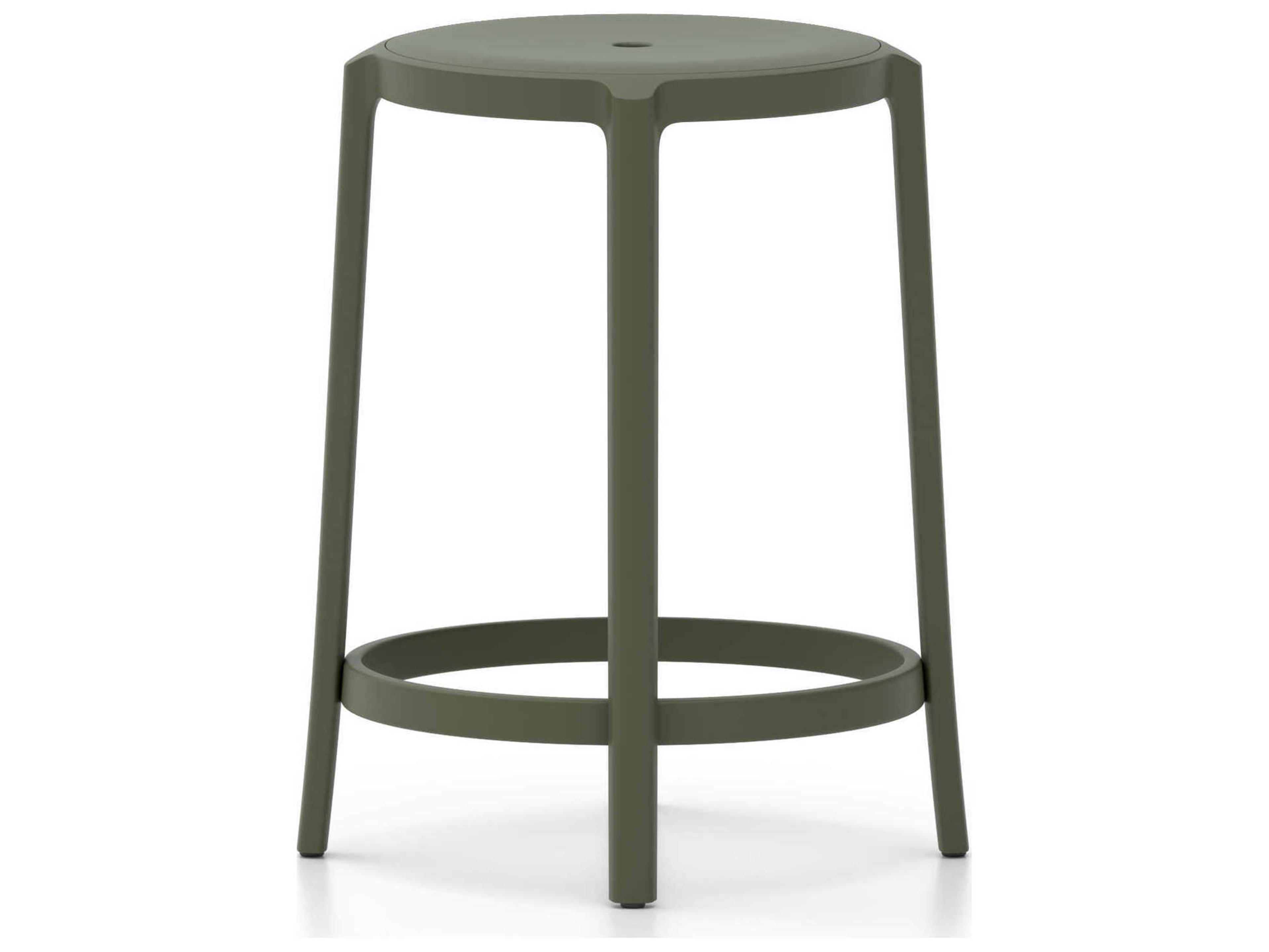 Emeco On & By Barber Osgerby Side Counter Height Stool