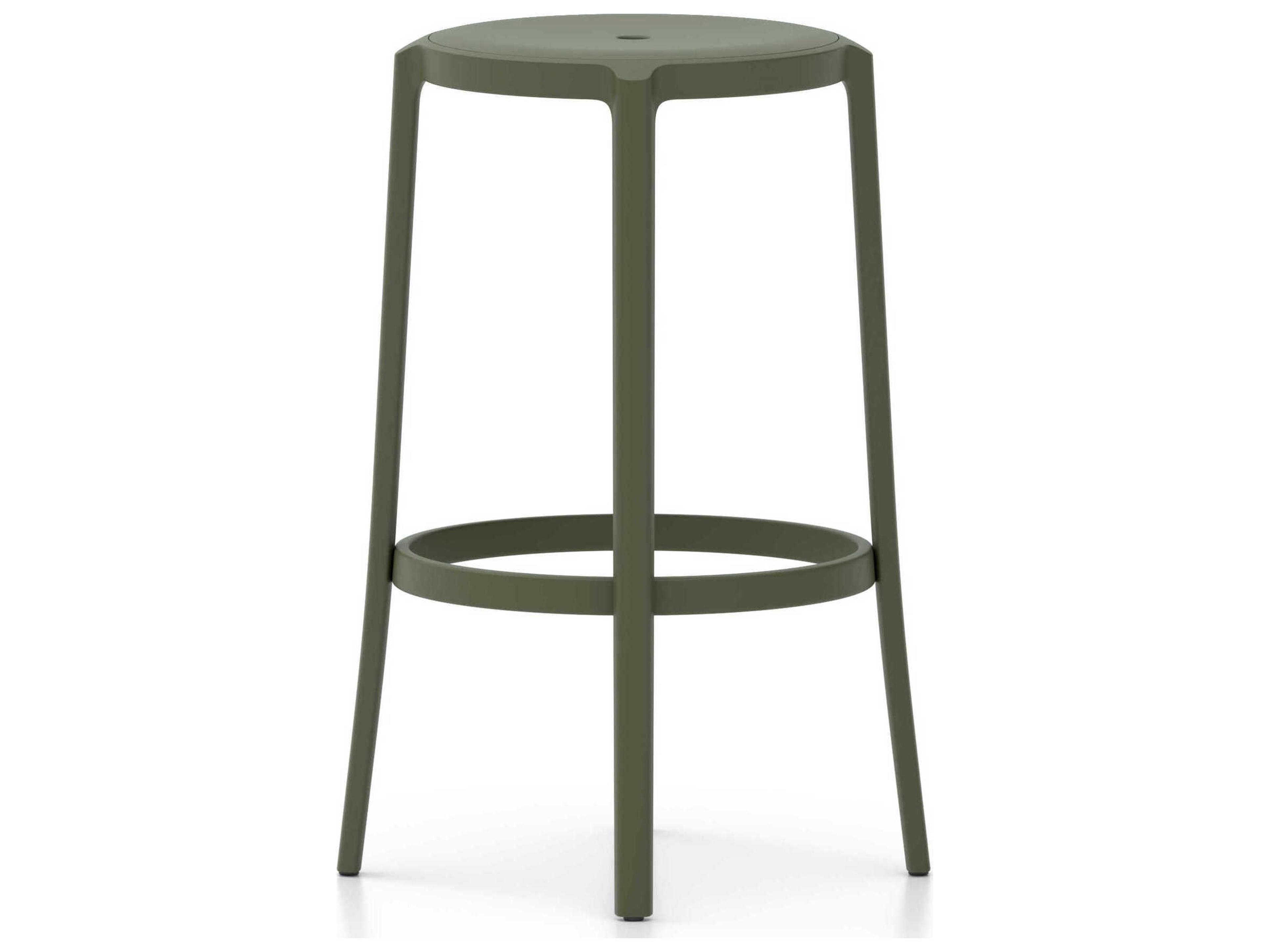 Emeco On & By Barber Osgerby Side Bar Height Stool