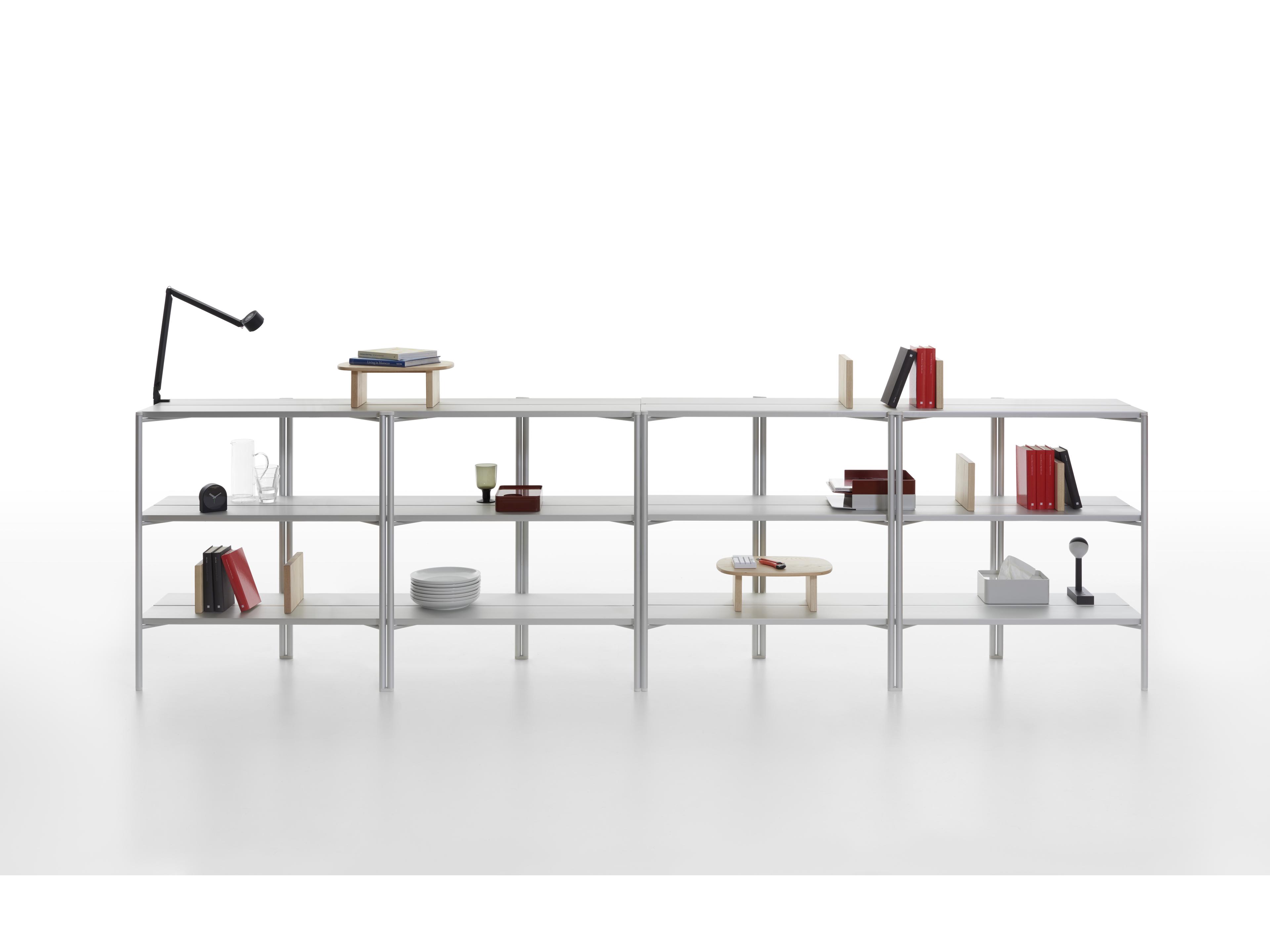 Emeco Outdoor Run By Sam Hecht And Kim Colin Aluminum Clear Anodized Console Table