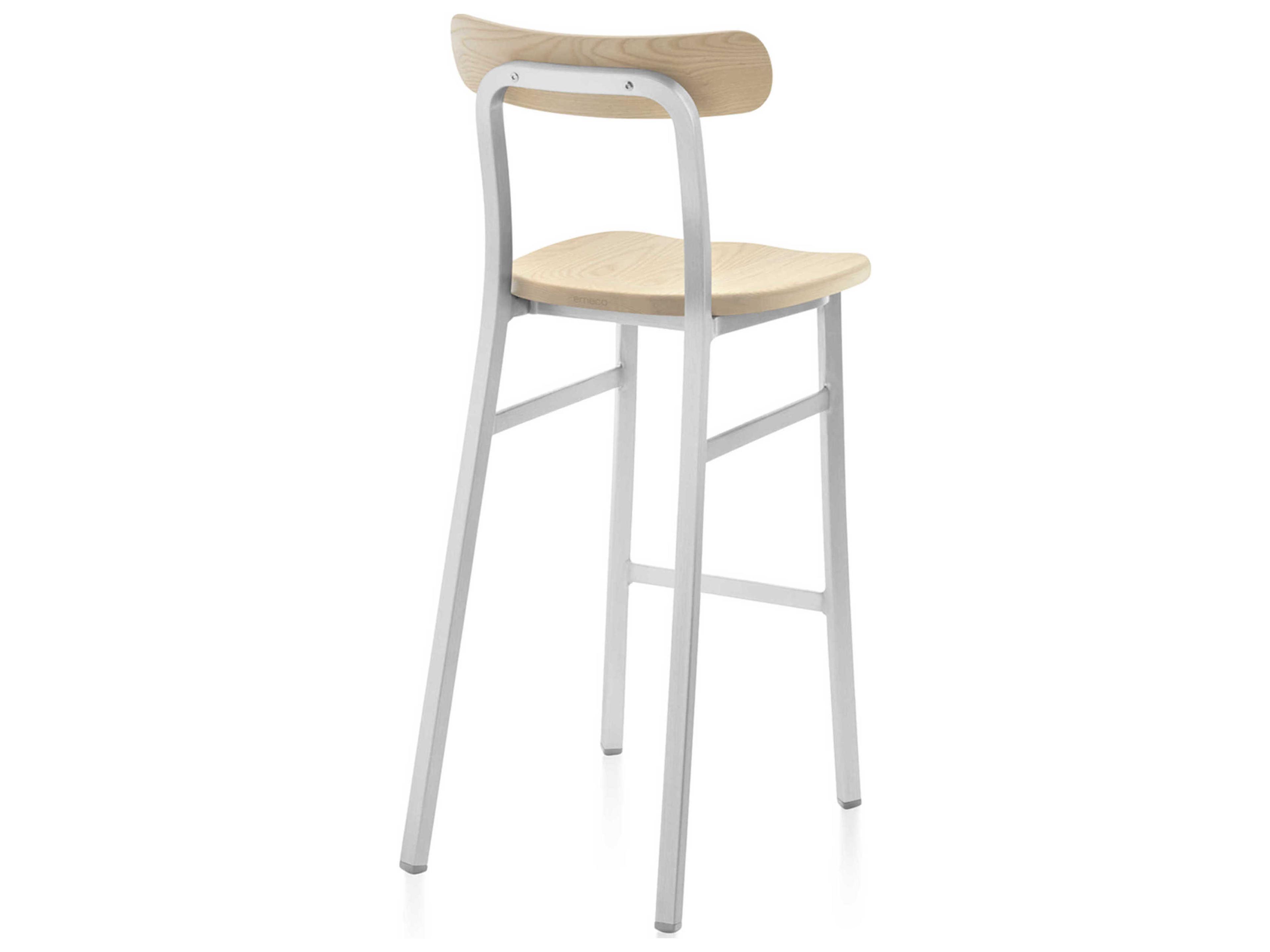 Emeco Utility By Jasper Morrison Side Bar Height Stool