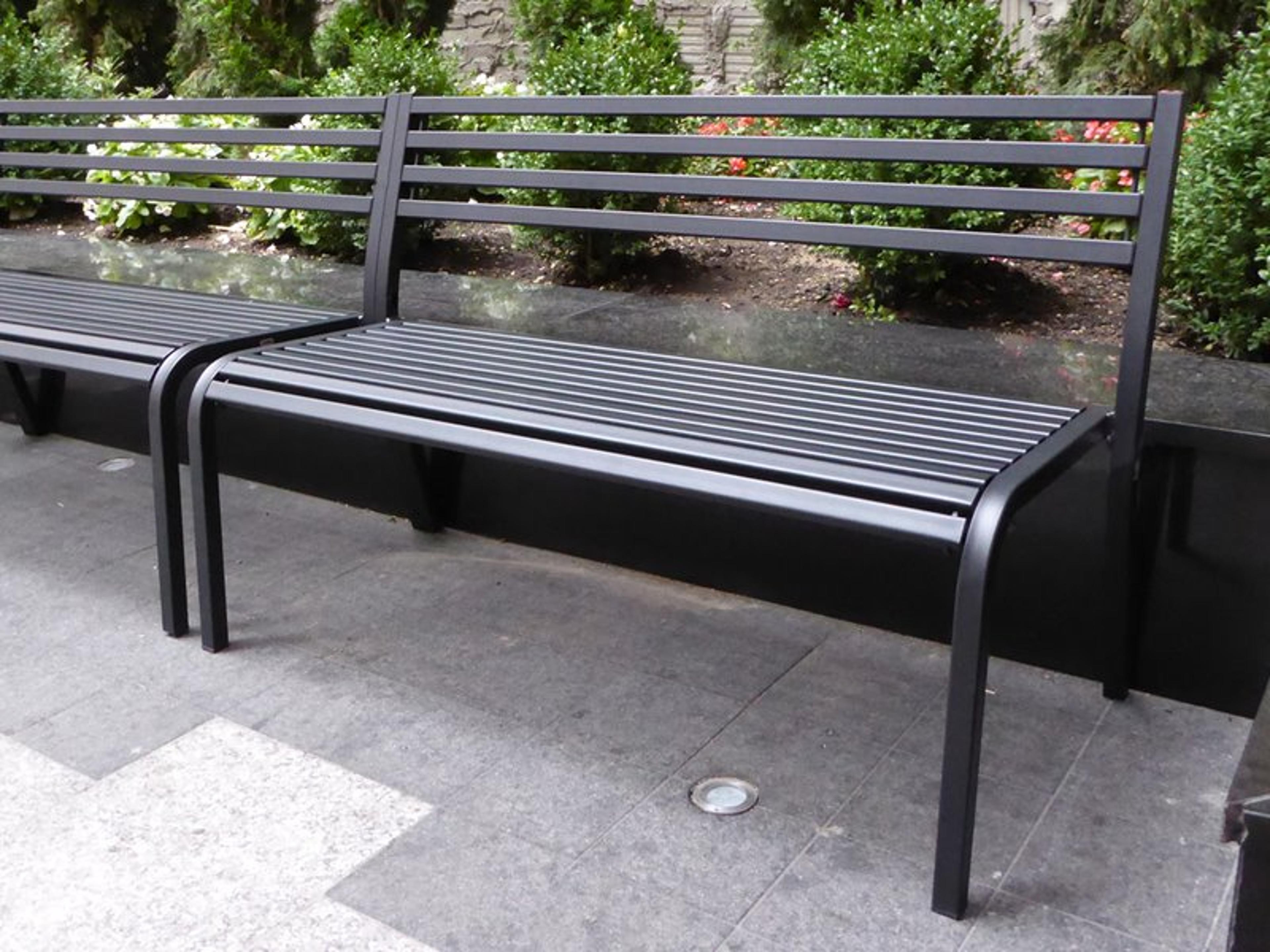 Segno Steel Outdoor Bench Set
