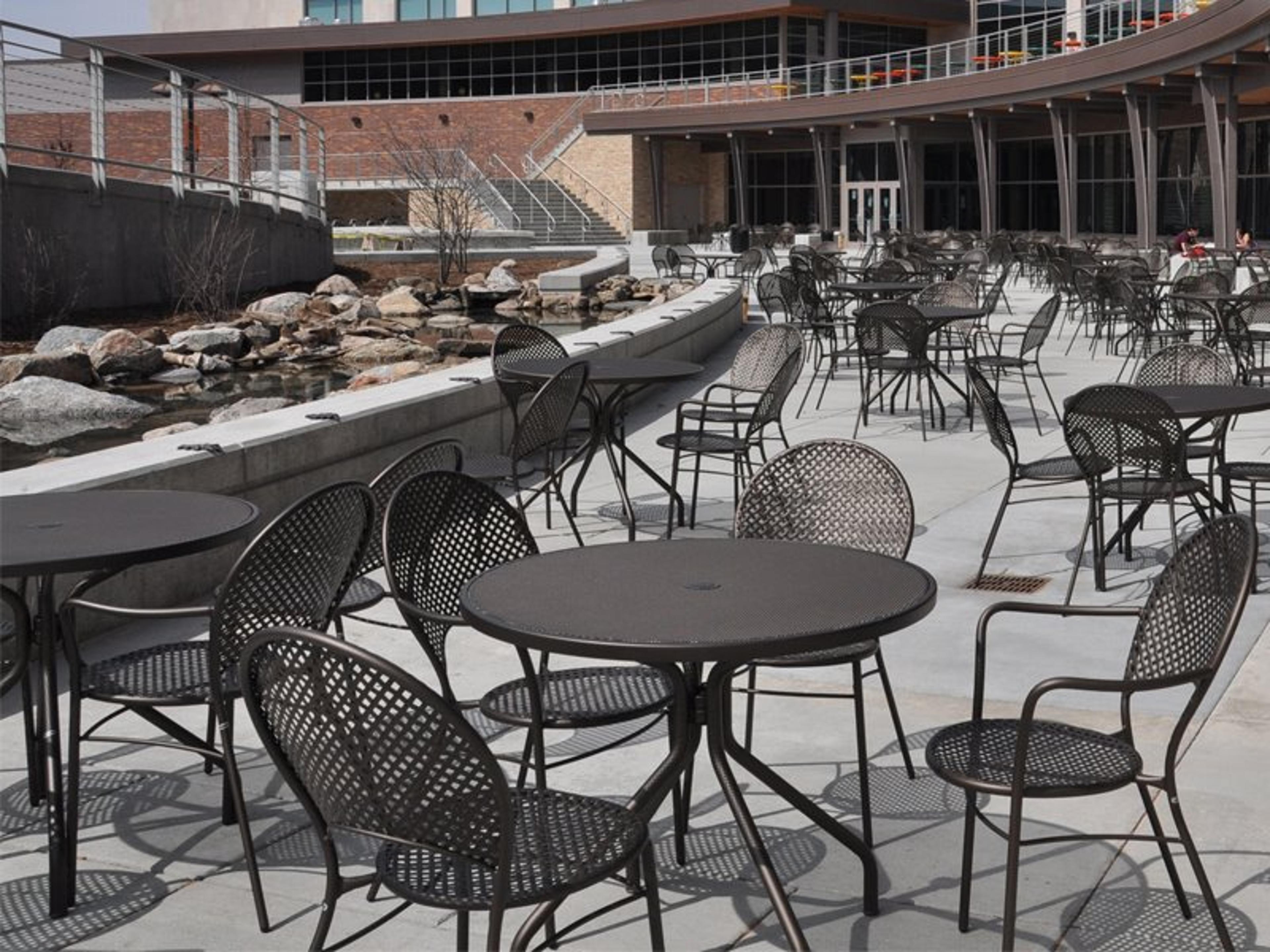 Sole Steel Iron Patio Dining Set