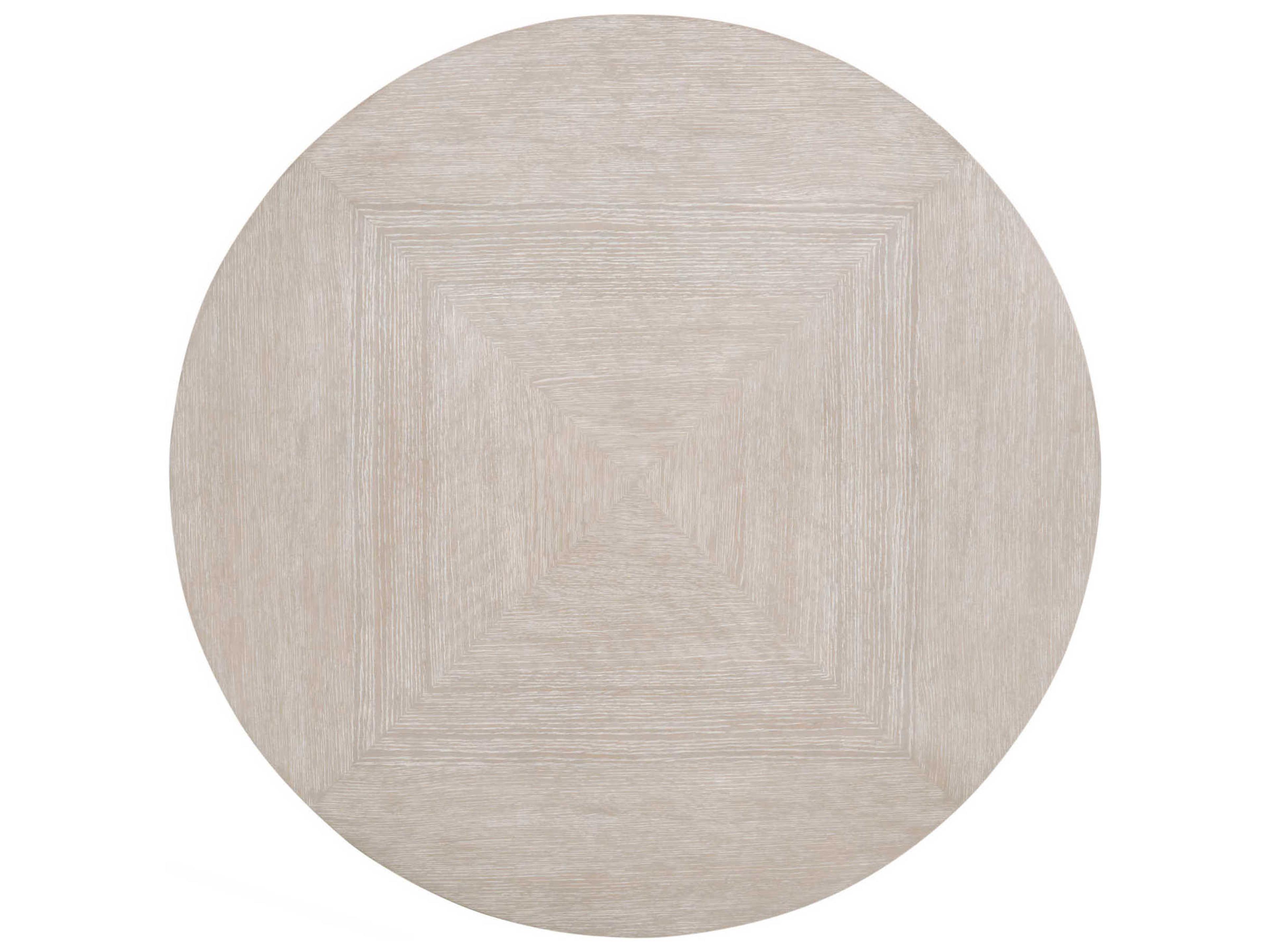 Luxecor Respite Round Wood Natural Gray Coffee Table