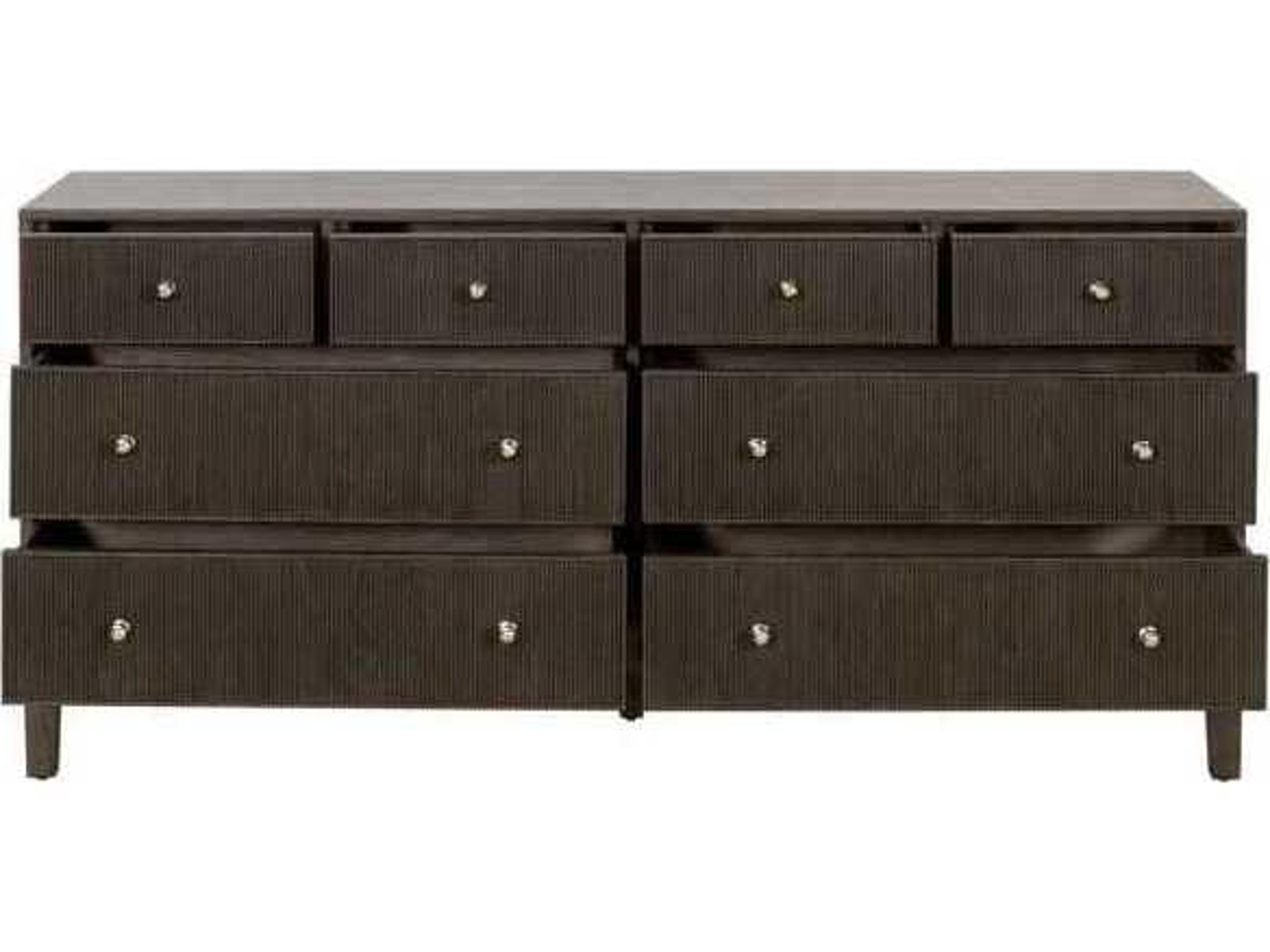 Luxecor Respite Brown Oak Wood Double Dresser