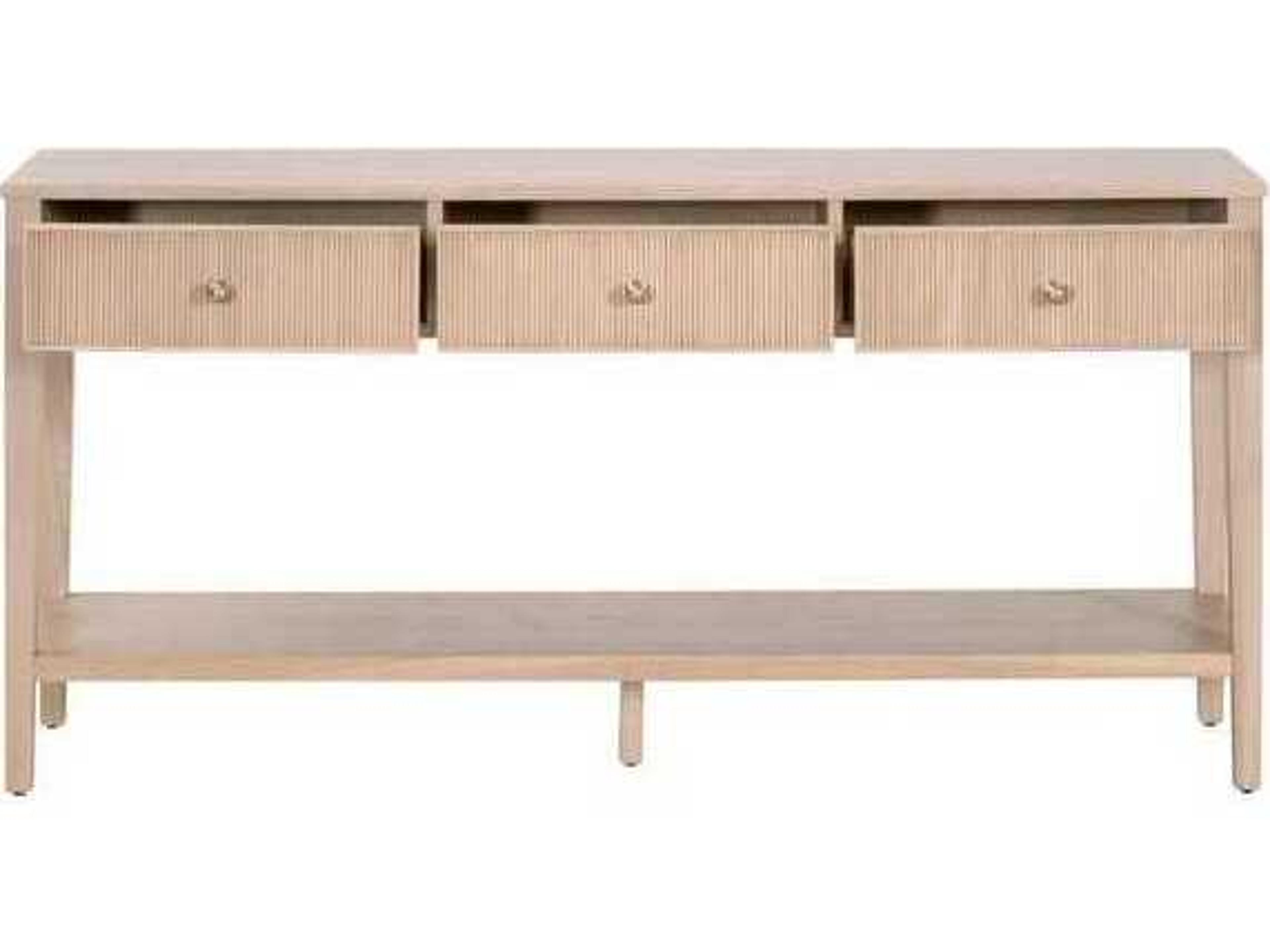 Luxecor Respite Rectangular Wood Console Table