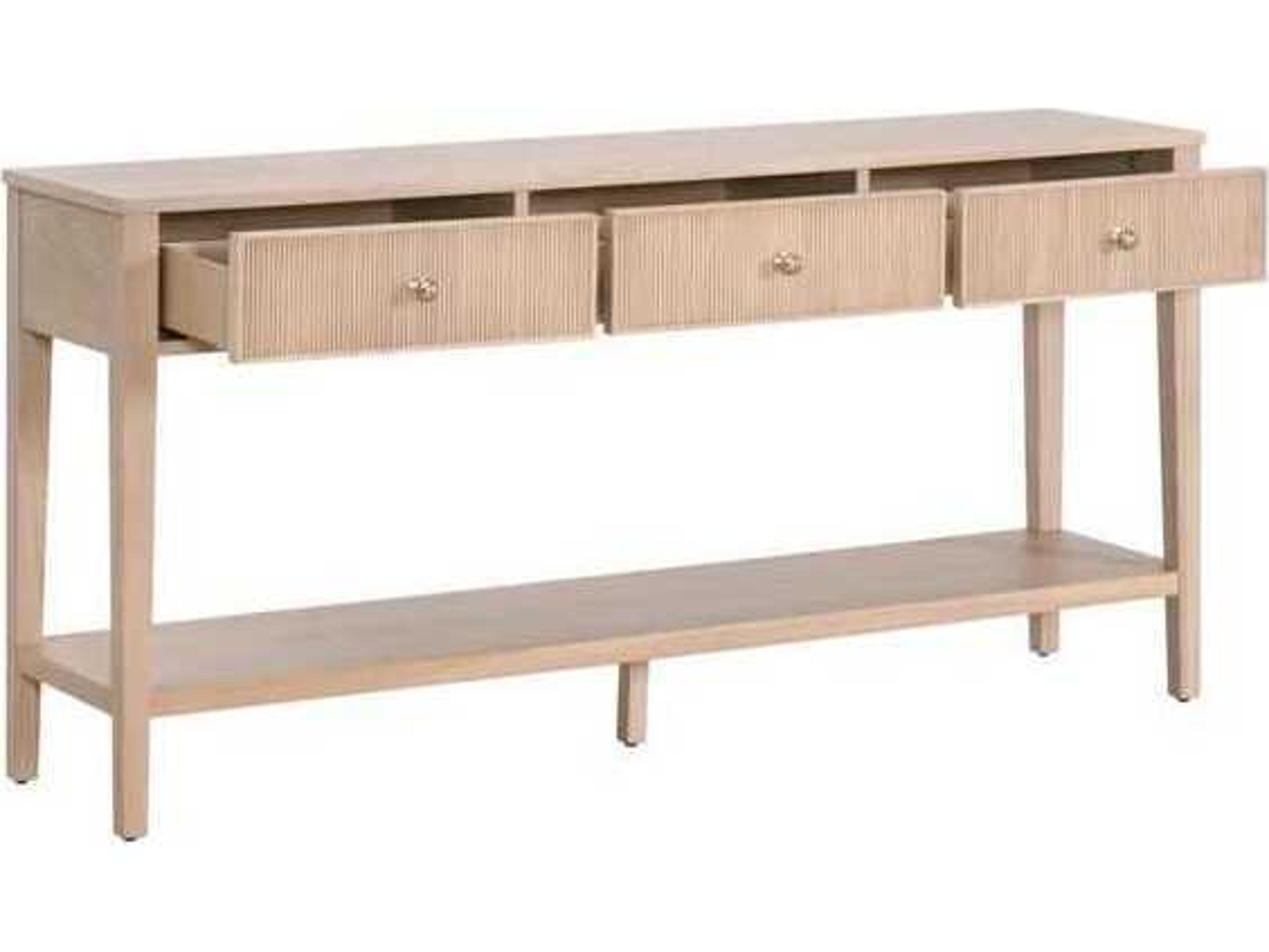 Luxecor Respite Rectangular Wood Console Table