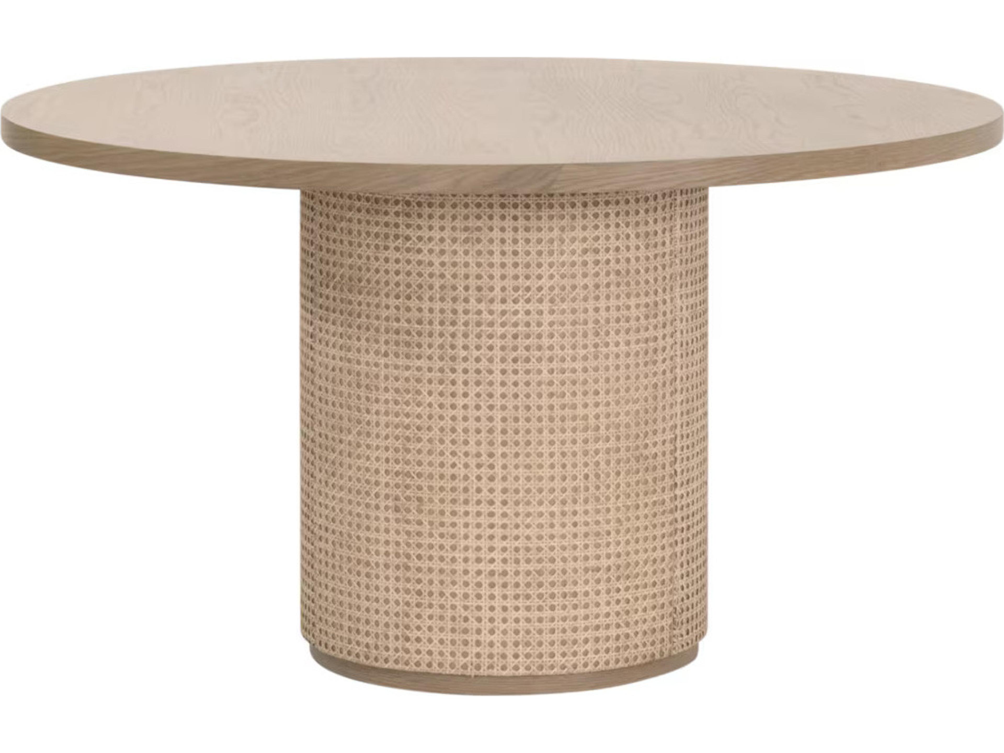 Bronze Bay Round Wood Dining Table