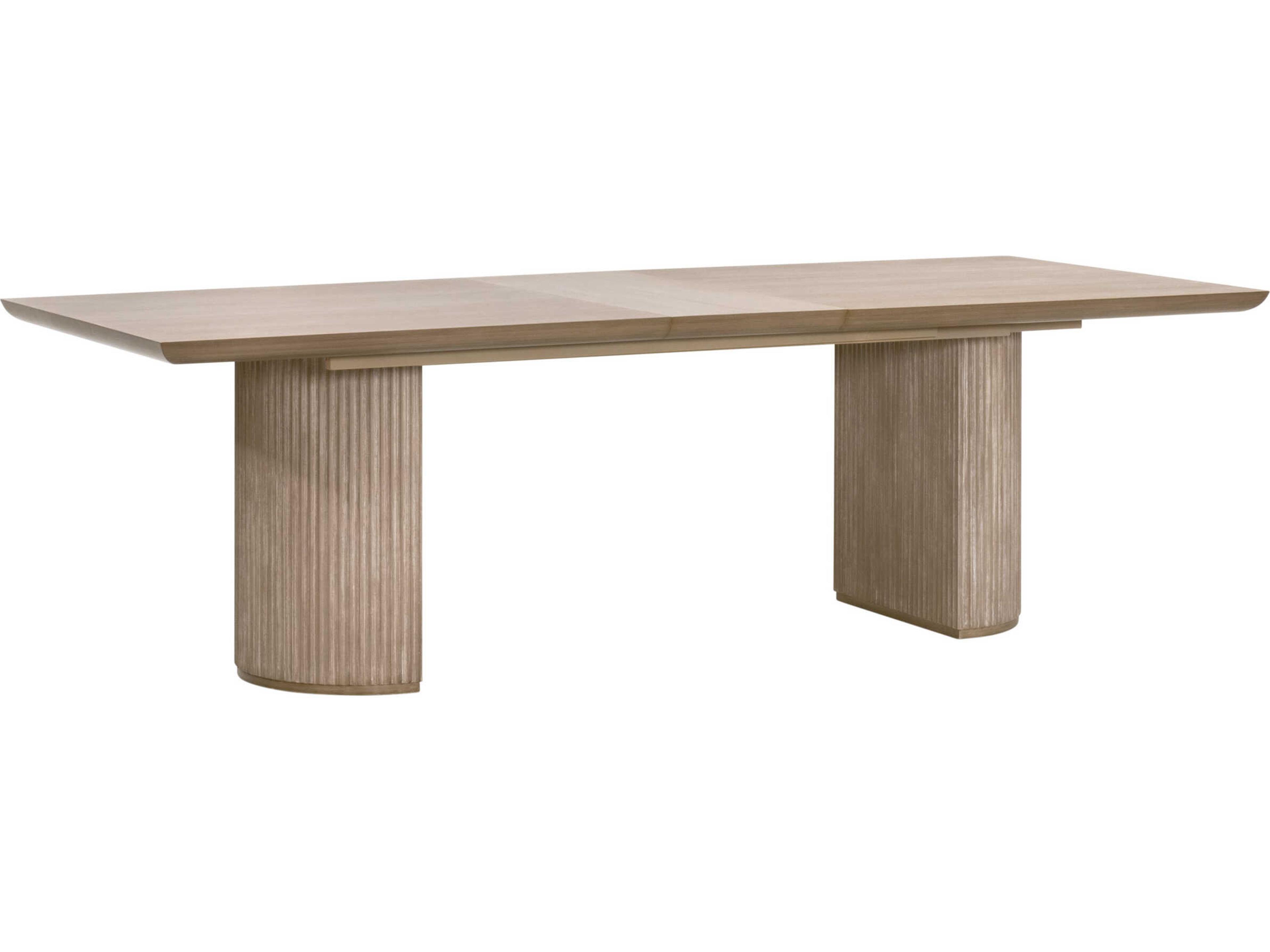 Essentials for Living Traditions Rectangular Wood Natural Gray Dining Table