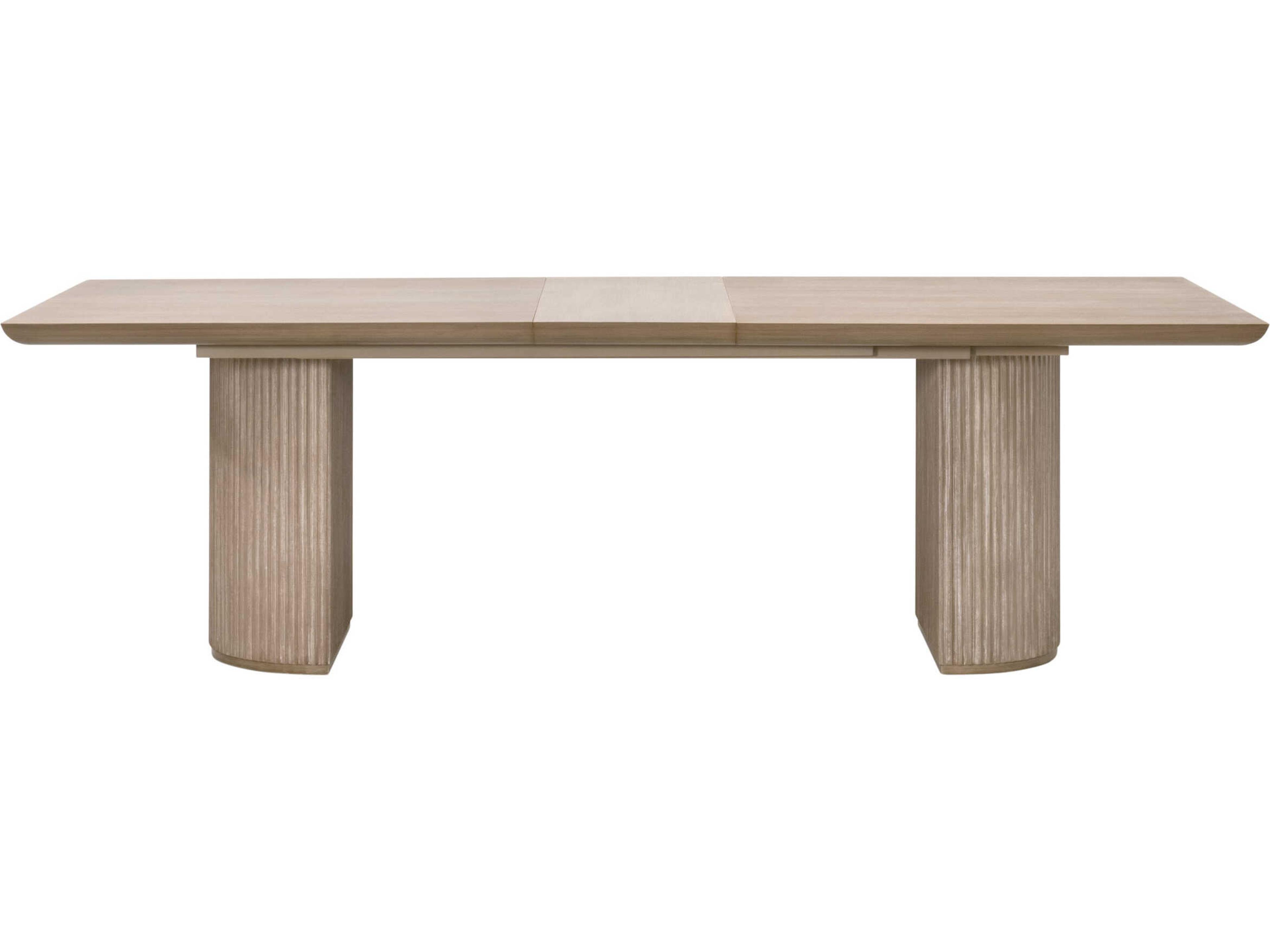 Essentials for Living Traditions Rectangular Wood Natural Gray Dining Table